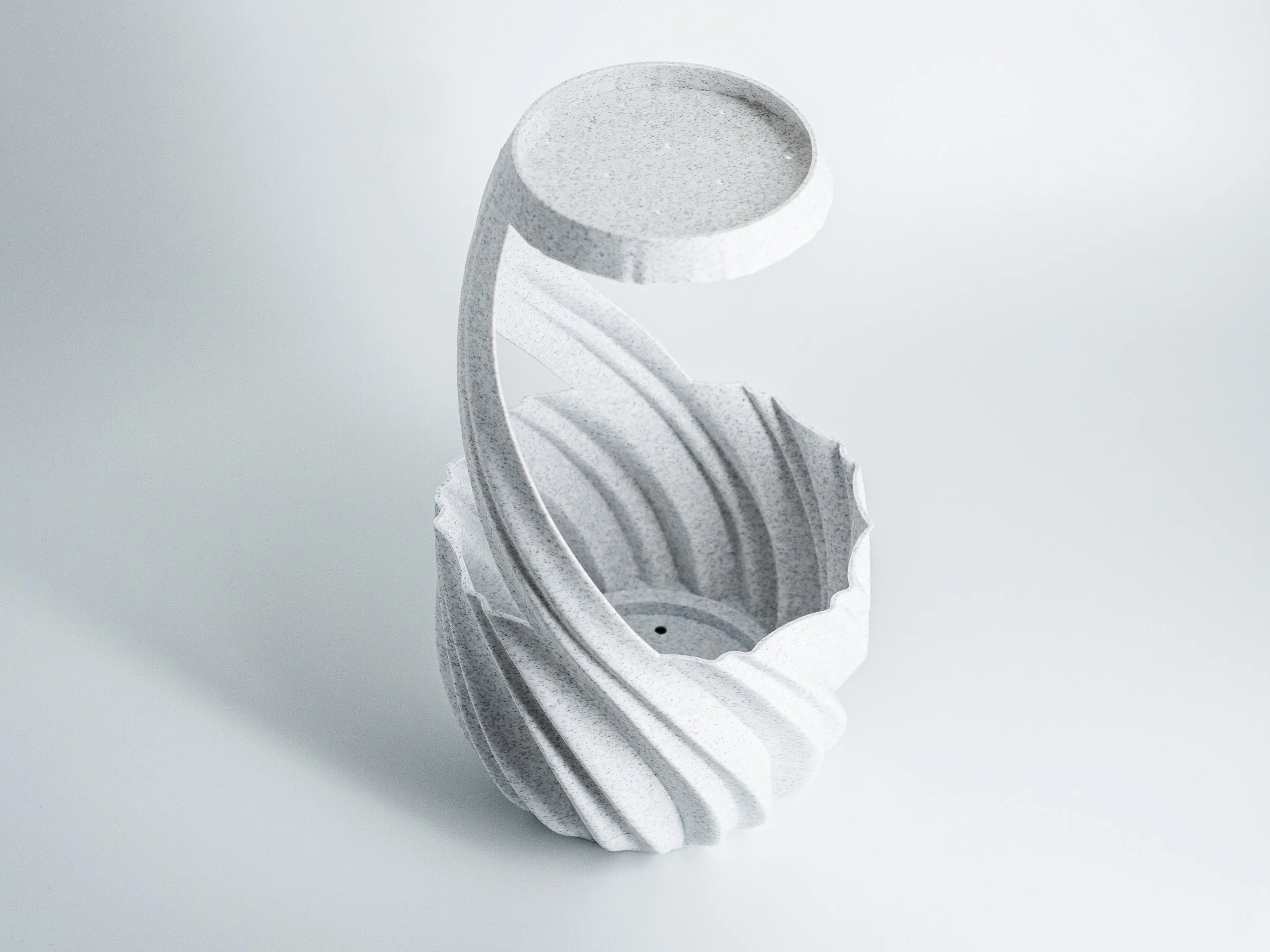 Rain Planter "CloudDrop" | Rain Drop + Twist Snap Drain Tray