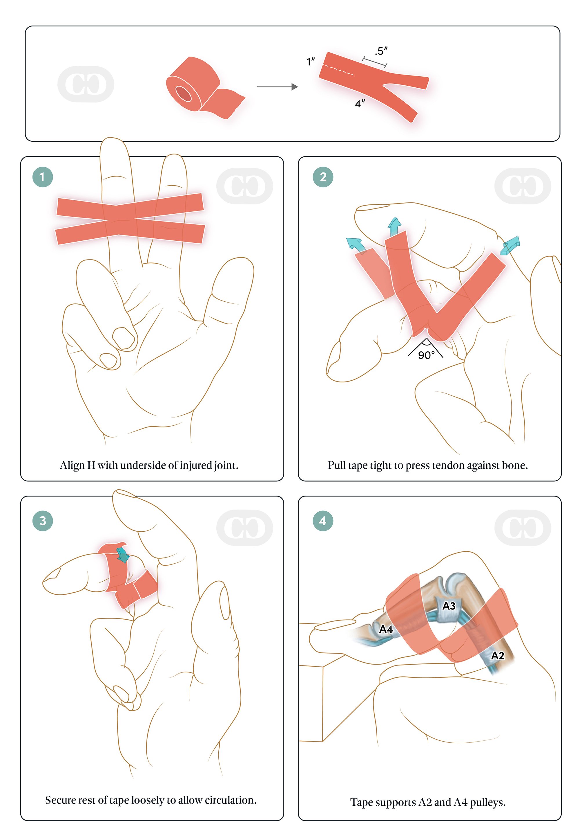 How to Tape your Fingers for Climbing 