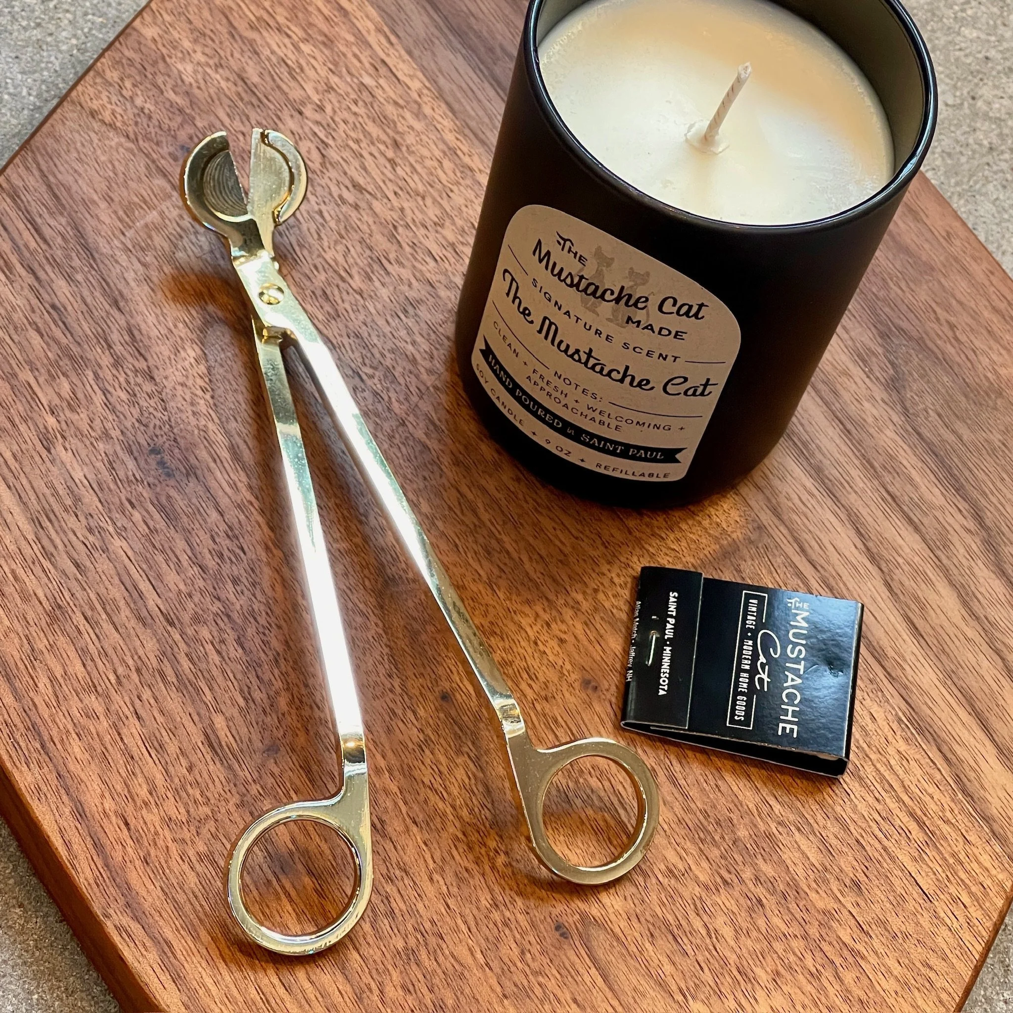 The Mustache Cat Candles - Signature Scents