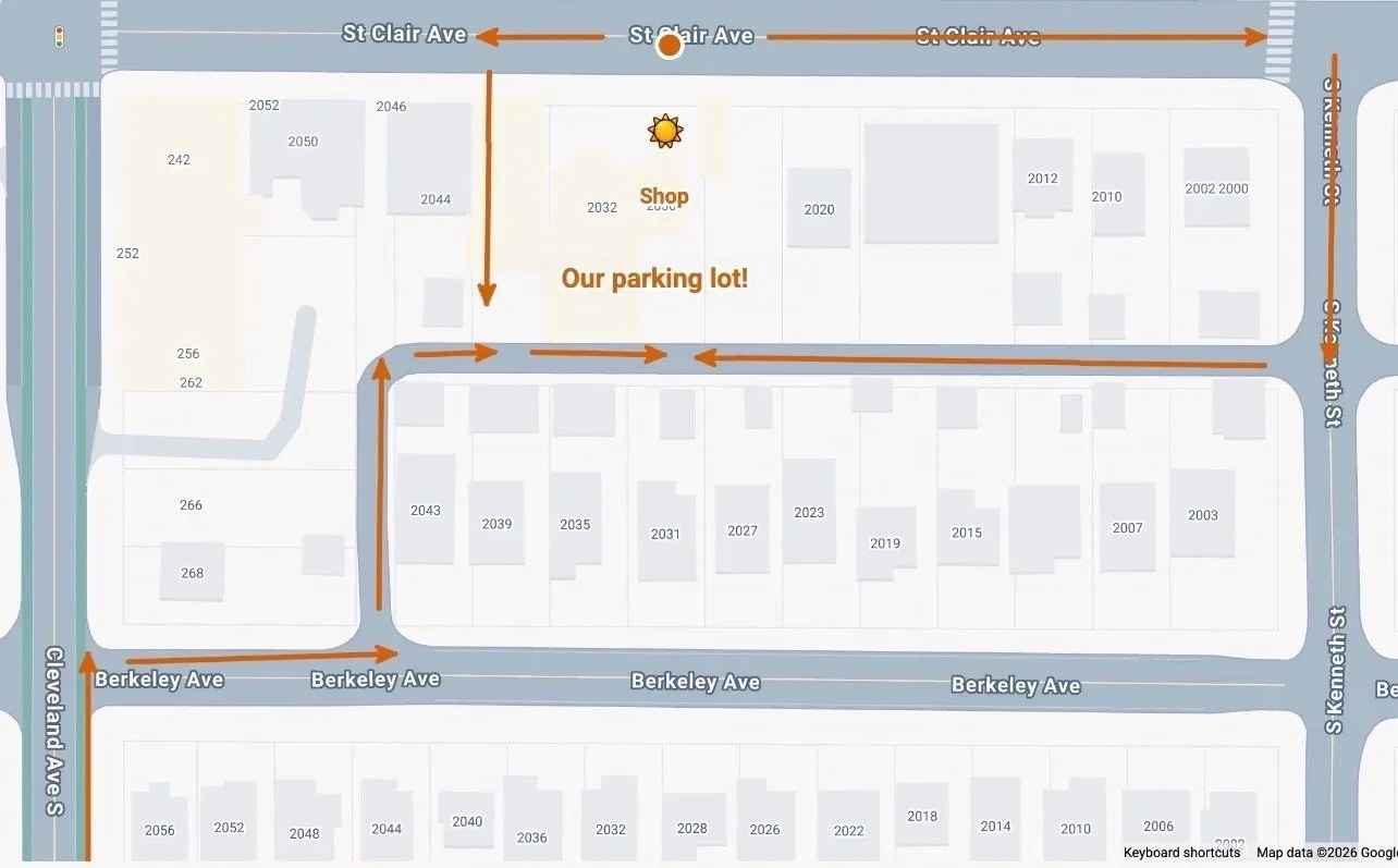 We Have a Parking Lot! (And How to Use the Alley to Get There…)