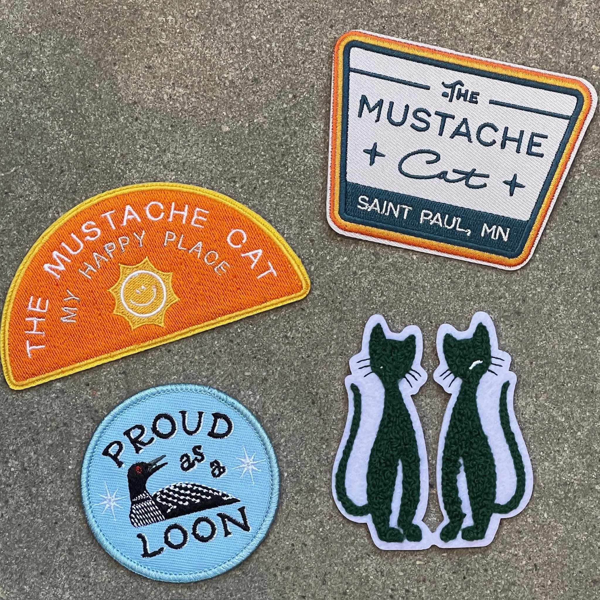 Iron-On Embroidered Patches