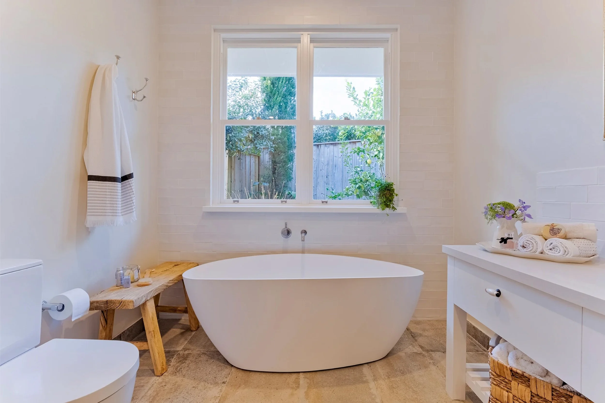 Wahroonga Renovation Bathtub in Bathroom