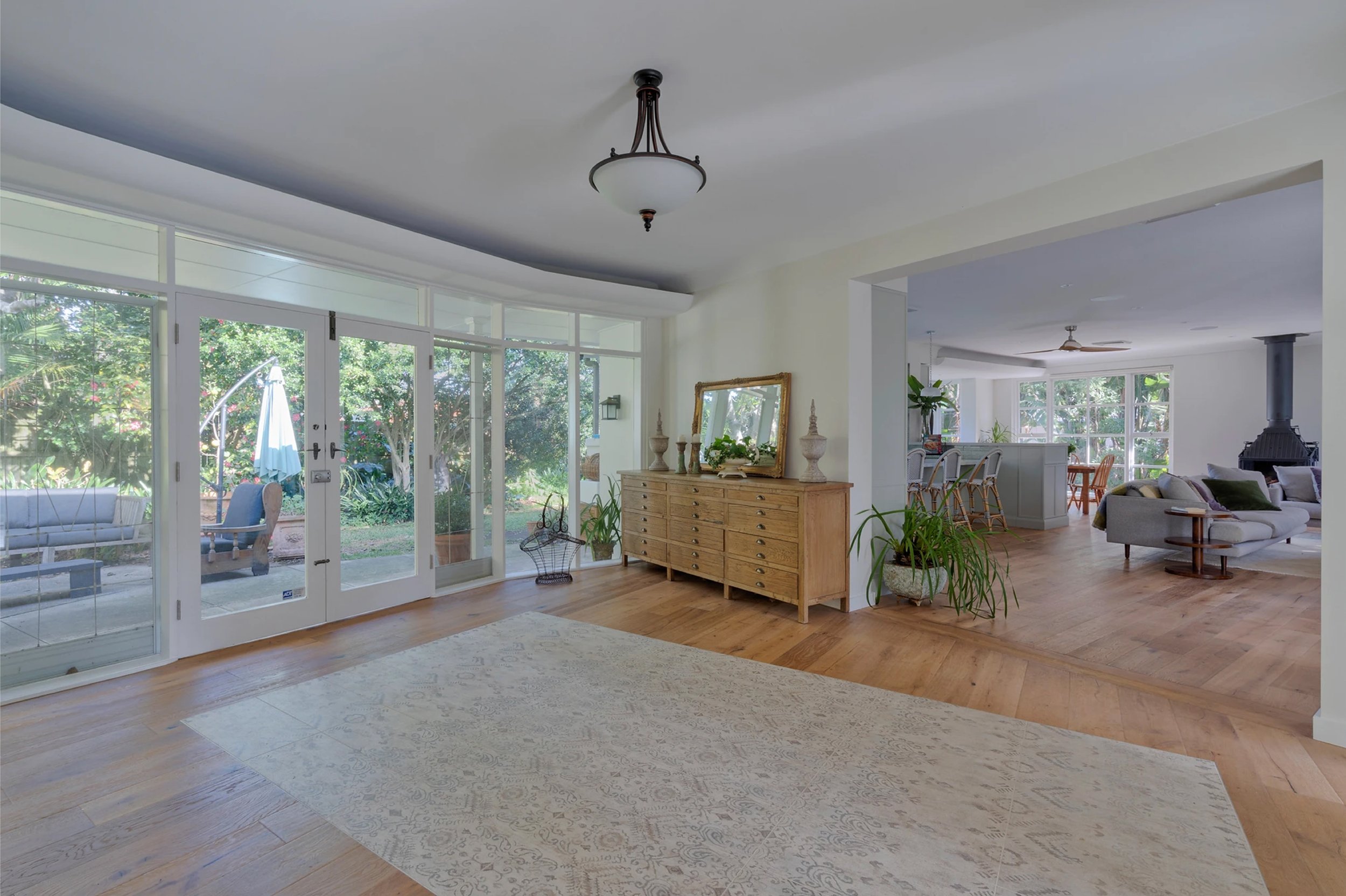 Wahroonga Renovation Entrance Living Spaces
