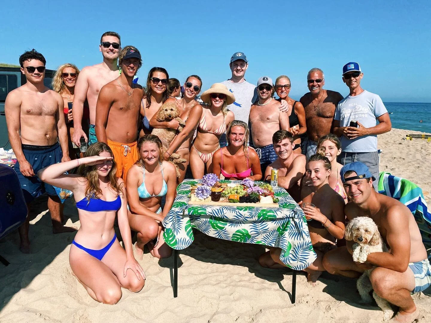 My favorite tradition is making a massive charcuterie board on Nobadeer beach! 

My favorite part about what I do is getting to share it all with family and friends! 

Who is your beach crew?👇

DM or click the link in my bio to order!!🧀🤍