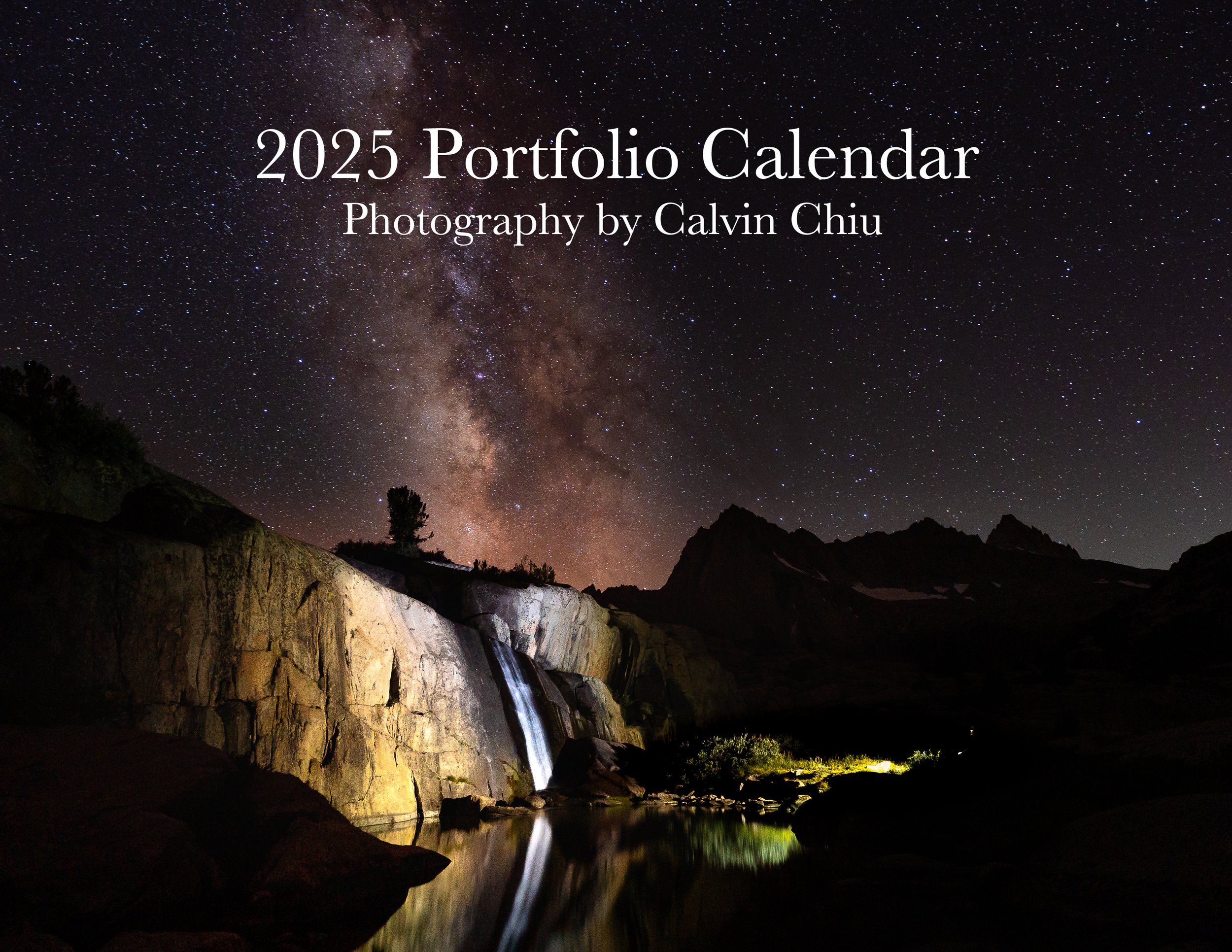 2025 Portfolio Calendar