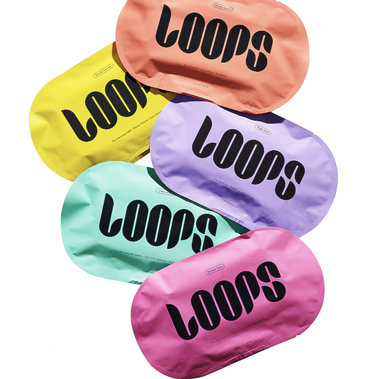 Loops Beauty Face Mask Set