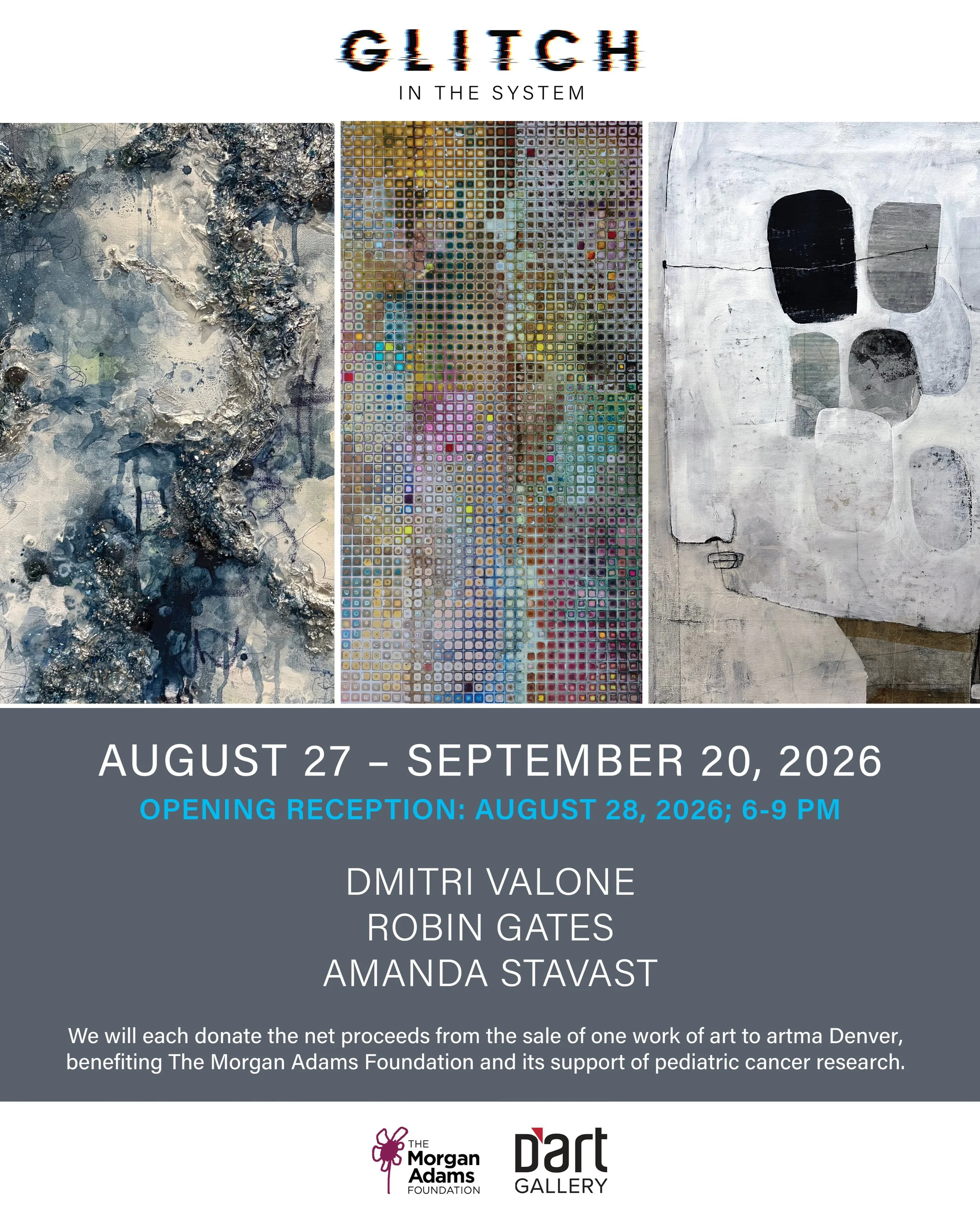 We&rsquo;re officially one month out from Glitch In The System, my upcoming exhibition with @dmitrivaloneart and @amandastavast

A glitch is a departure from the expected&mdash;a brief disruption that can reshape perspective and remind us that change