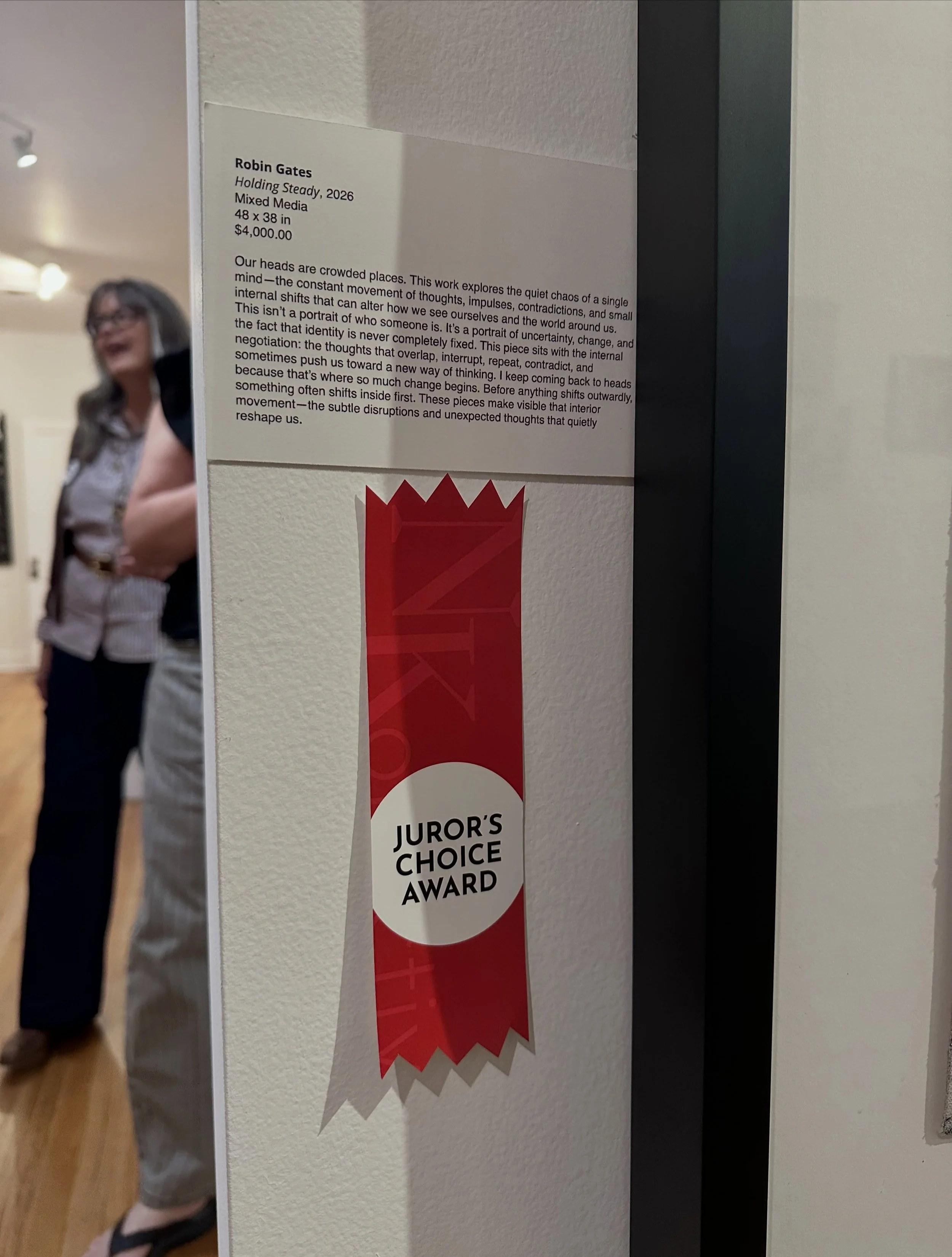Feeling very honored to receive a Juror&rsquo;s Choice Award tonight! So grateful for the recognition and to be included among so many talented artists. A lovely surprise and a wonderful evening!

Thank you, Liz Graham @lizgrahamartconsulting and Nic