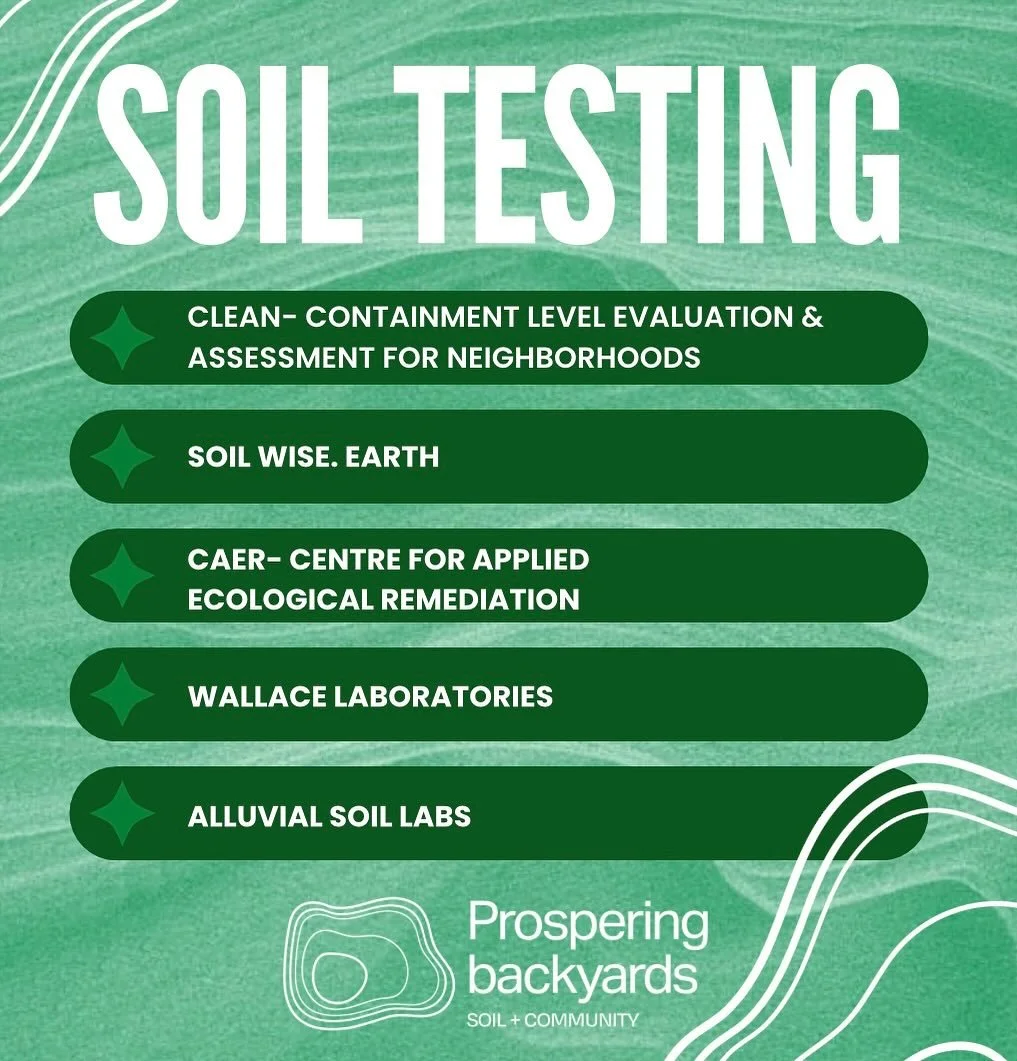 Worried about soil contamination after the LA wildfires? Prospering backyards wants to remind Angelenos that there are no levels of lead that are safe for the human body! Lead is toxic—especially to children AND as we have learned through the E