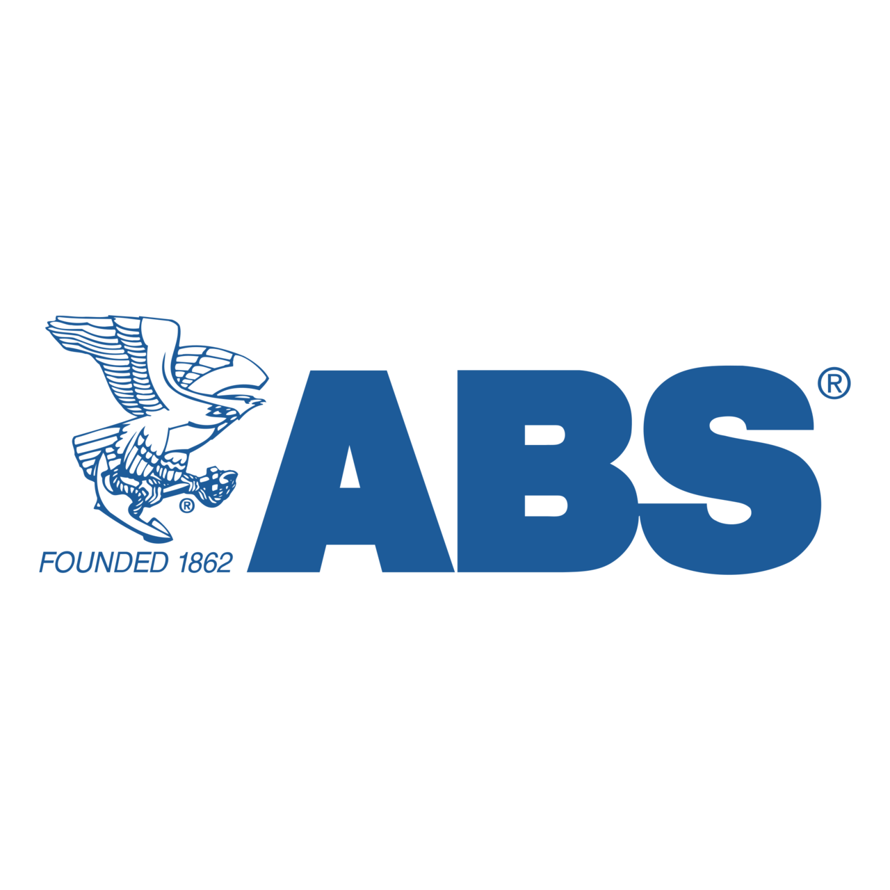 Logo of ABC with a blue eagle mascot and the text "Founded 1862"