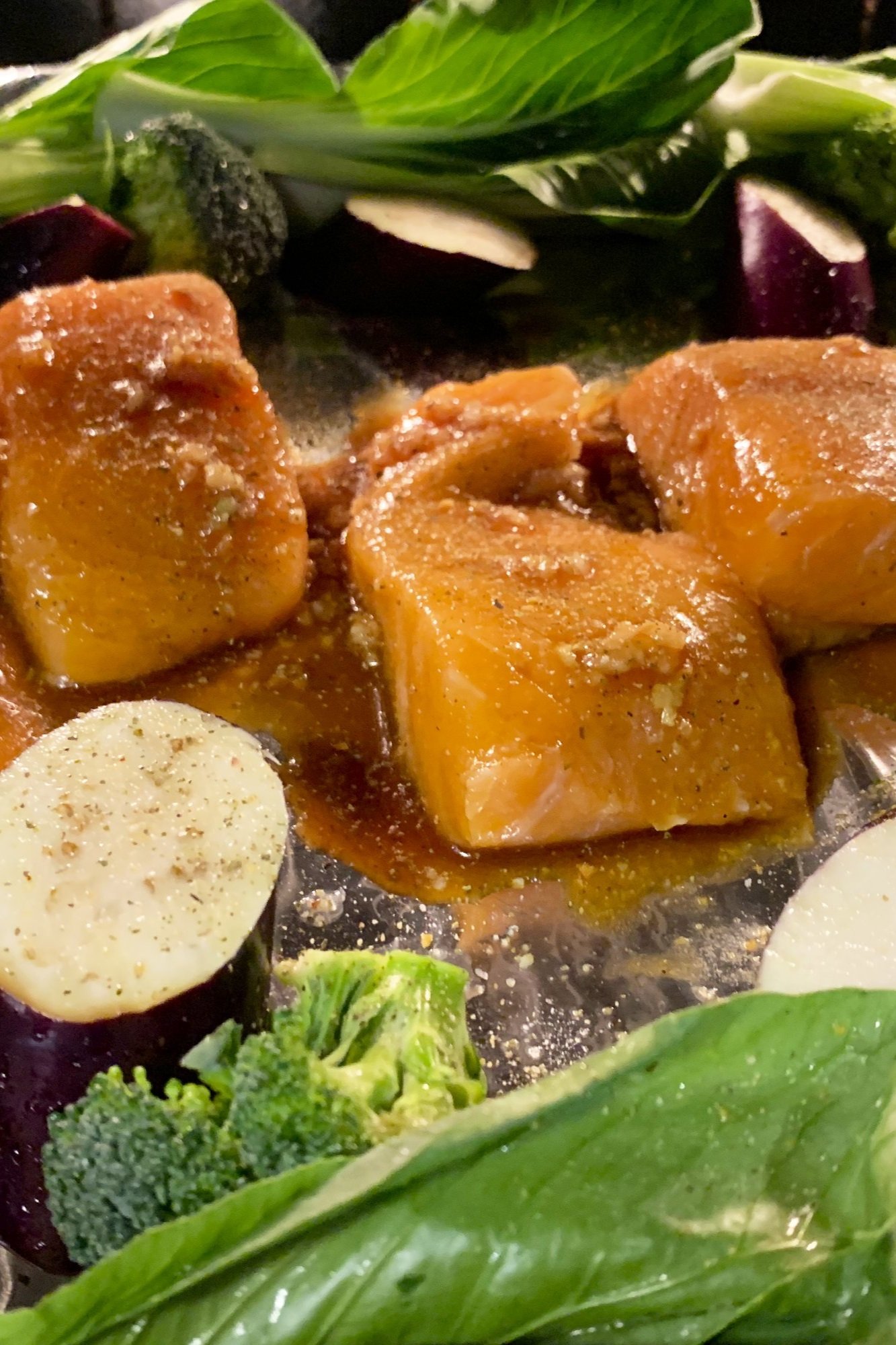 Garlicky+honey+mustard+salmon+with+eggplant+_+boo+choy.jpg