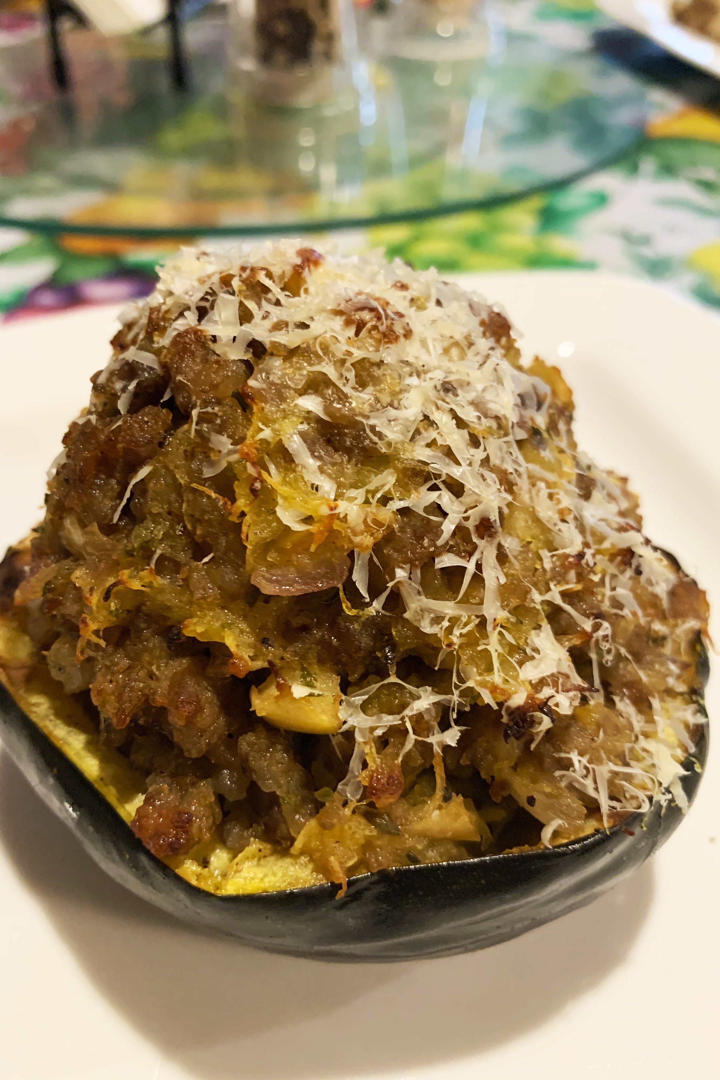 Sausage stuffed squash.jpg