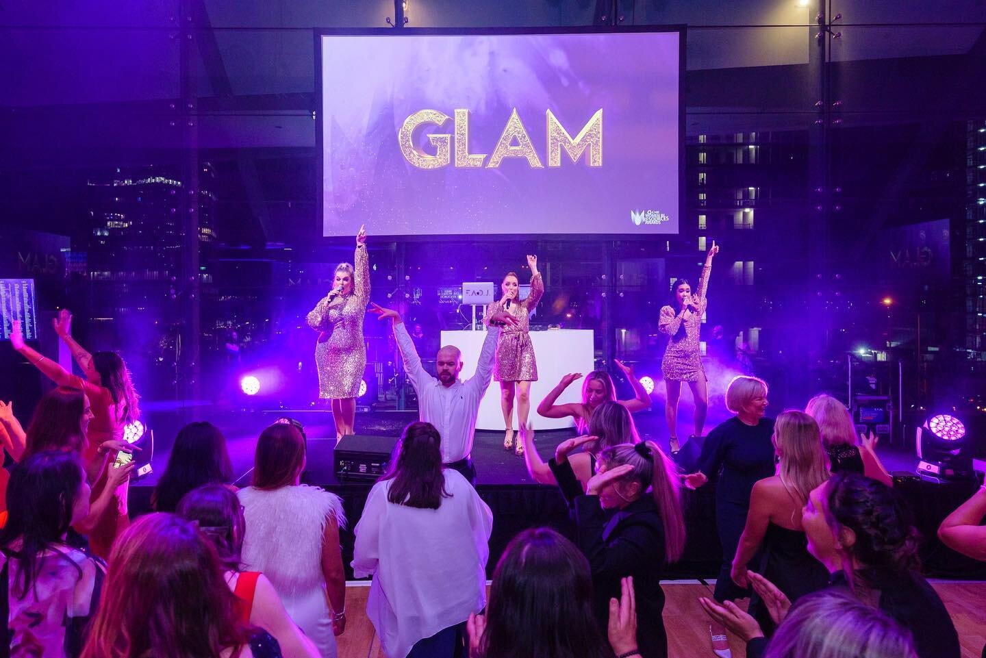 Now put your hands UP 🙌 

That GLAM energy 💫 We love it and we want to bring it to YOUR next dance floor 🪩

EOY enquiries coming in hot 🔥 Let us bring the spark with our sparkles ✨