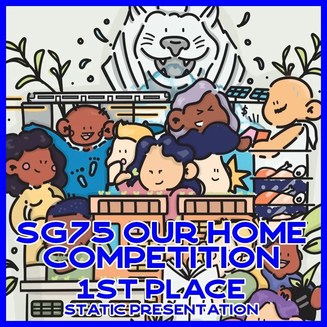 The Singapore Our Home SG75 is an annual competition that encourages every generation to build a legacy for those to come. Renewing the vision of our founding fathers led by the late Mr. Lee Kuan Yew, the competition captures the pioneering spirit an