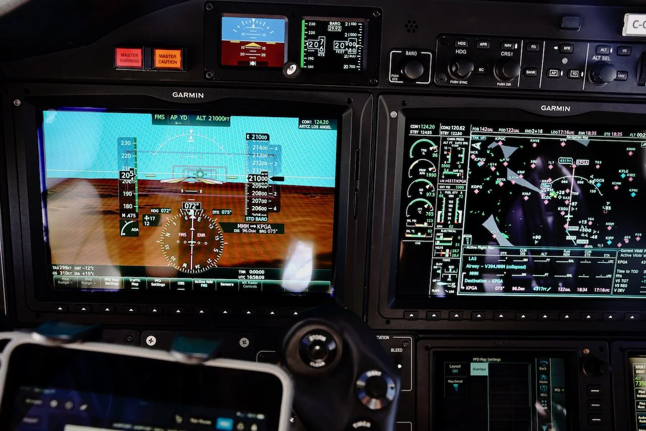 The G3000 avionics suite of the TBM 930.