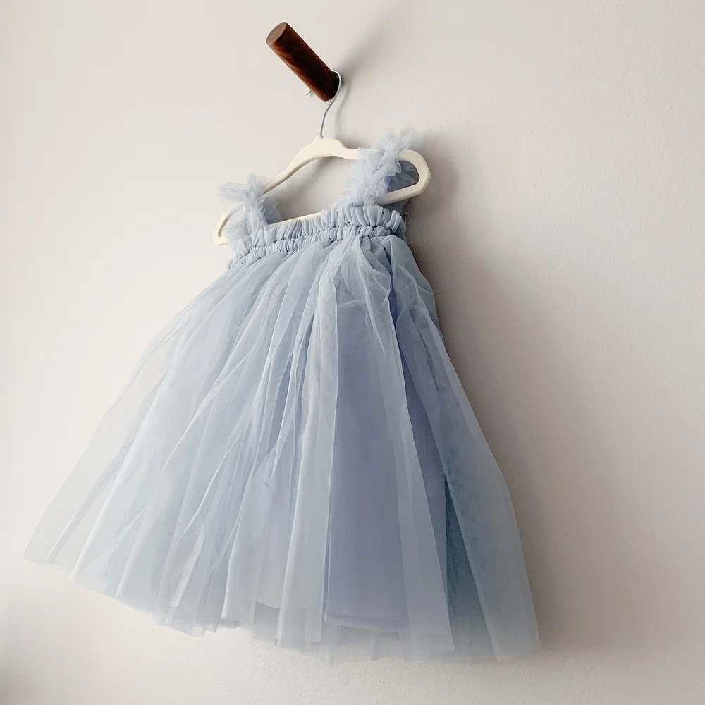 Limited Edition: Baby Avery - Cloudy Blue  Tulle shop with a heart | BLUISH