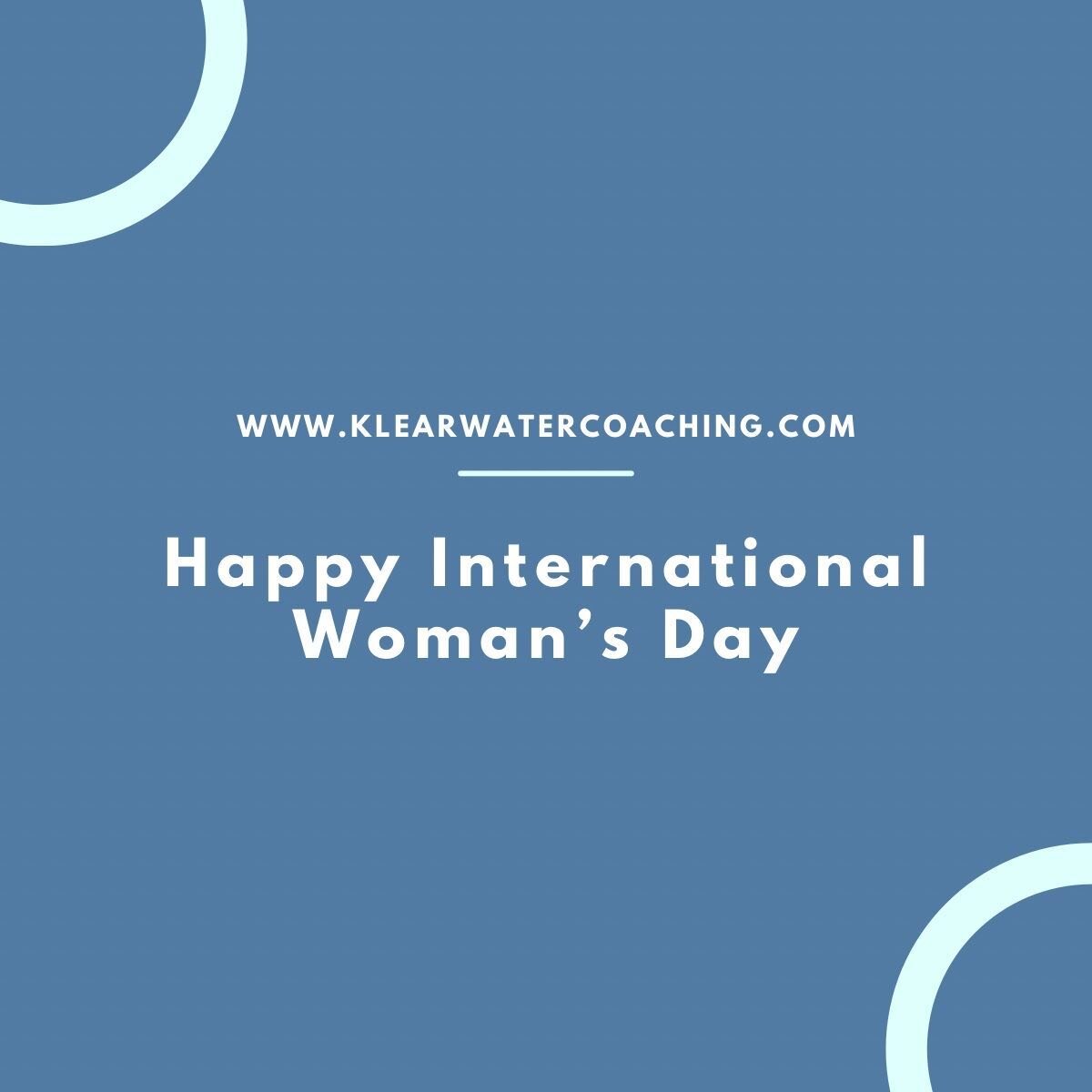 As a woman owned business, I am especially moved by this day. Thank you to all of the strong women, including my mom, who came before me to pave the way. 

Self-compassion is such an important tool for me to develop as a business owner. I have also w