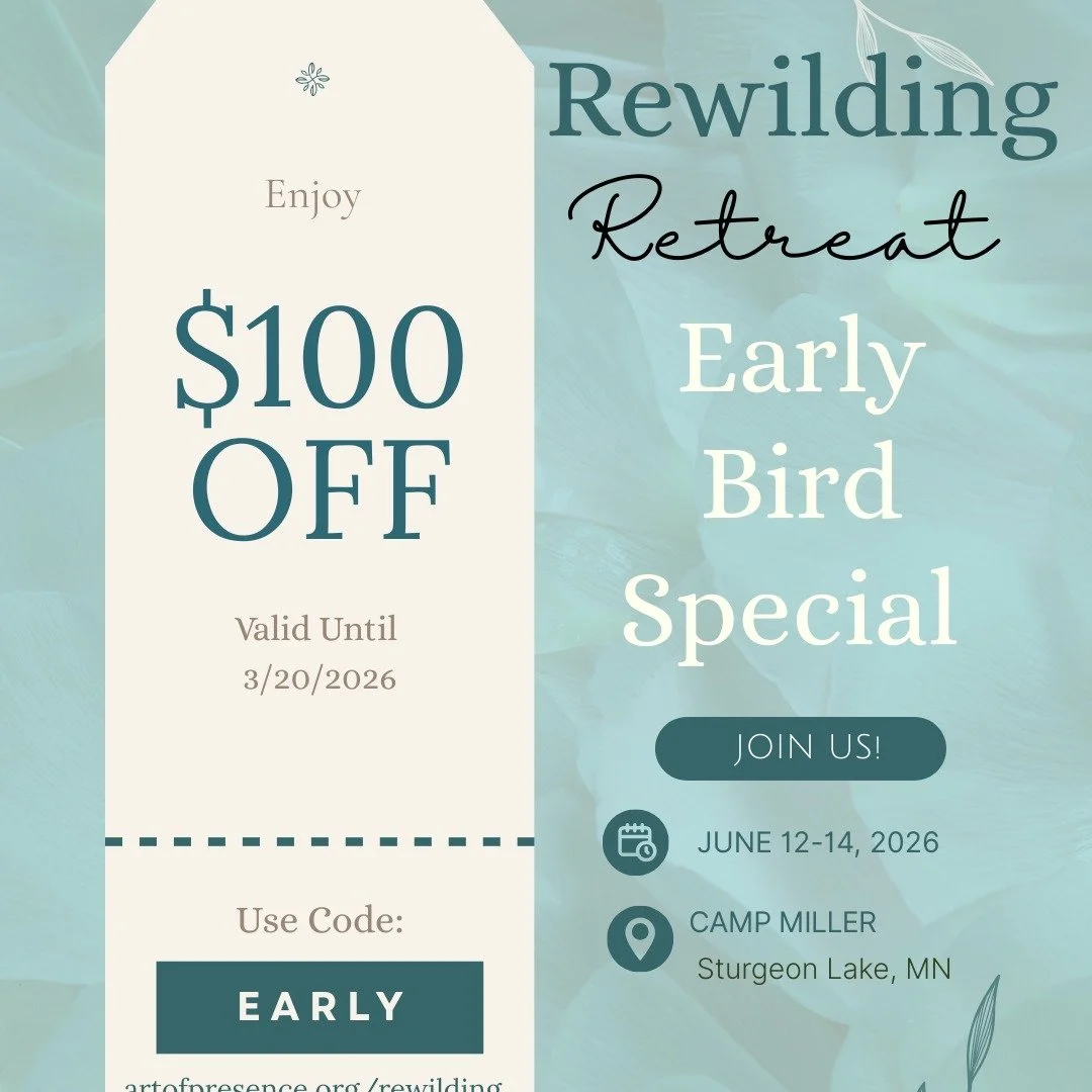 This June 12-14, 2026, in collaboration with two amazing women, we have carefully curated an enriching retreat for those who wish to pause and return home to themselves. 

We call this retreat the Rewilding Retreat: A Return to Your Wild Wisdom.

We 