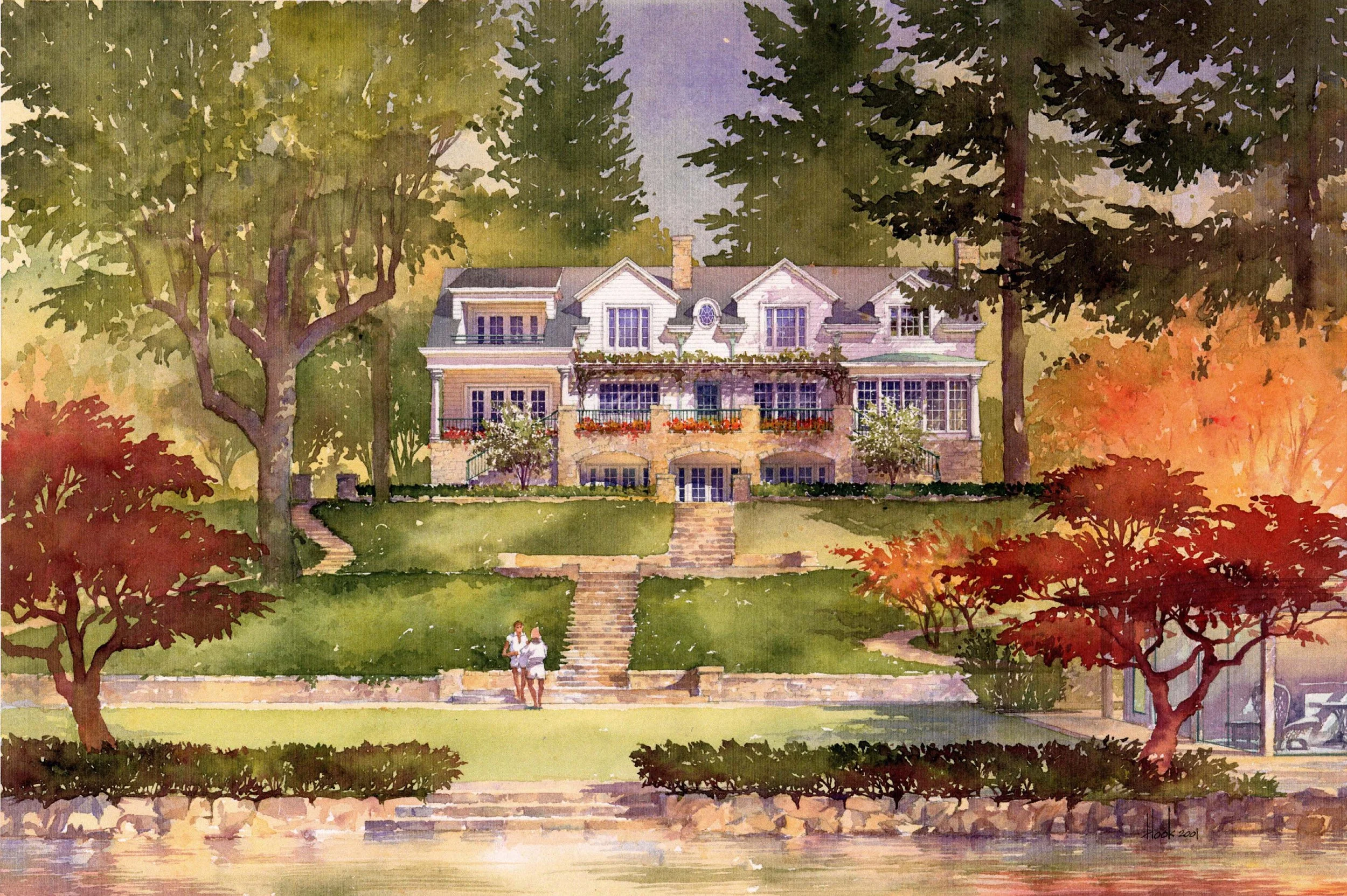 Watercolorist: W. G. Hook