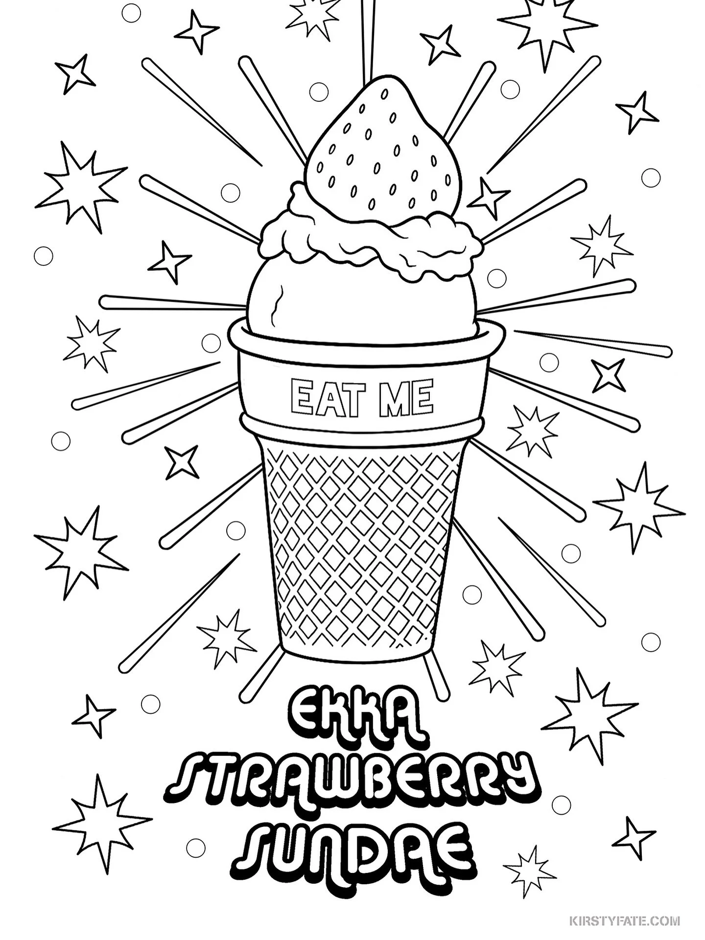 I just uploaded this colouring in page to my shop for FREE 🍓
Tell me a more loved Brisbane icon than this tasty treat right?!? I created this for my Art &amp; Craft Club kids next week but it was too good not share with everyone! 
Go download now an