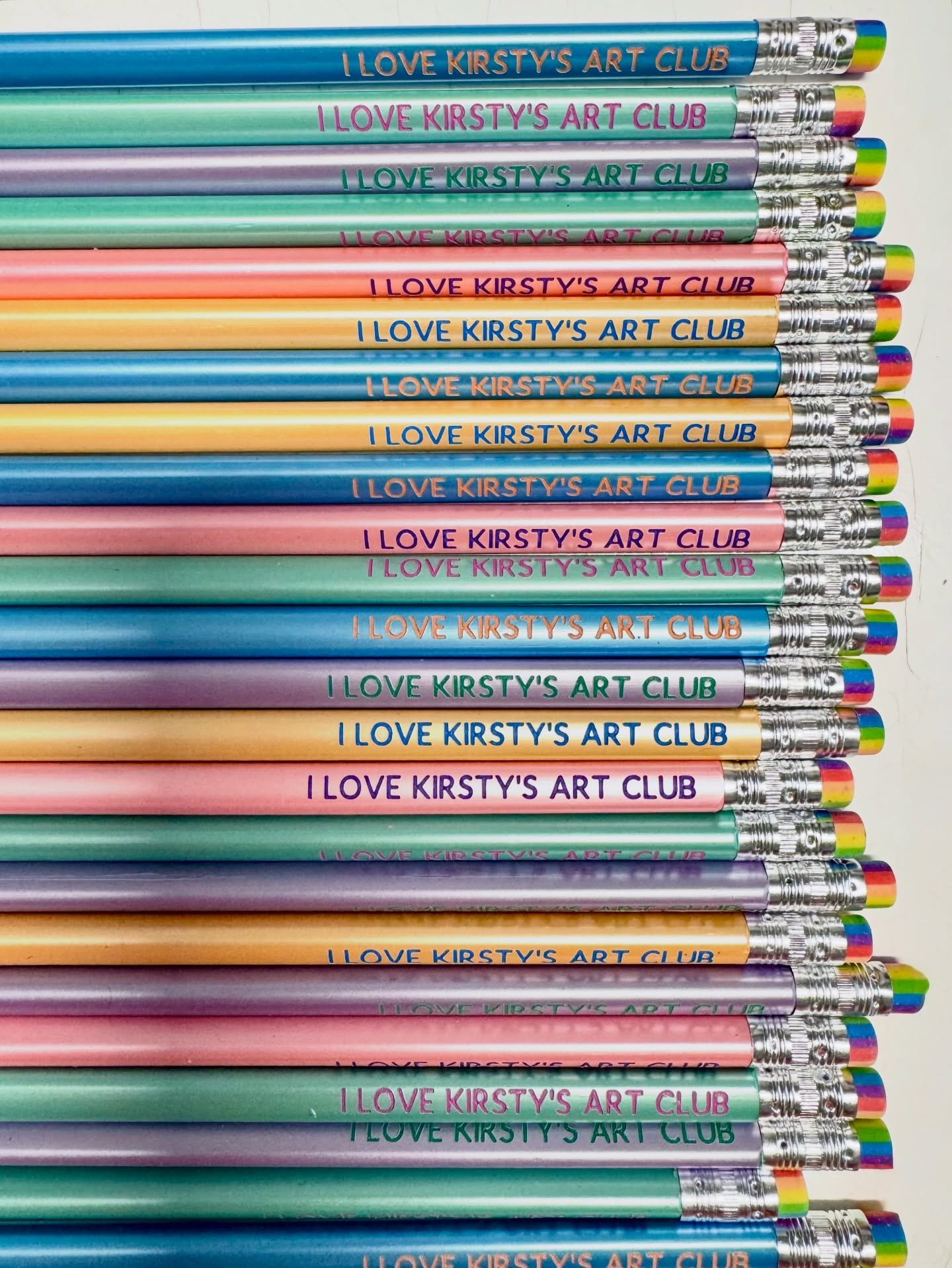 Excited to see all the things these new pencils will create in #kirstysartandcraftclub this year ✨