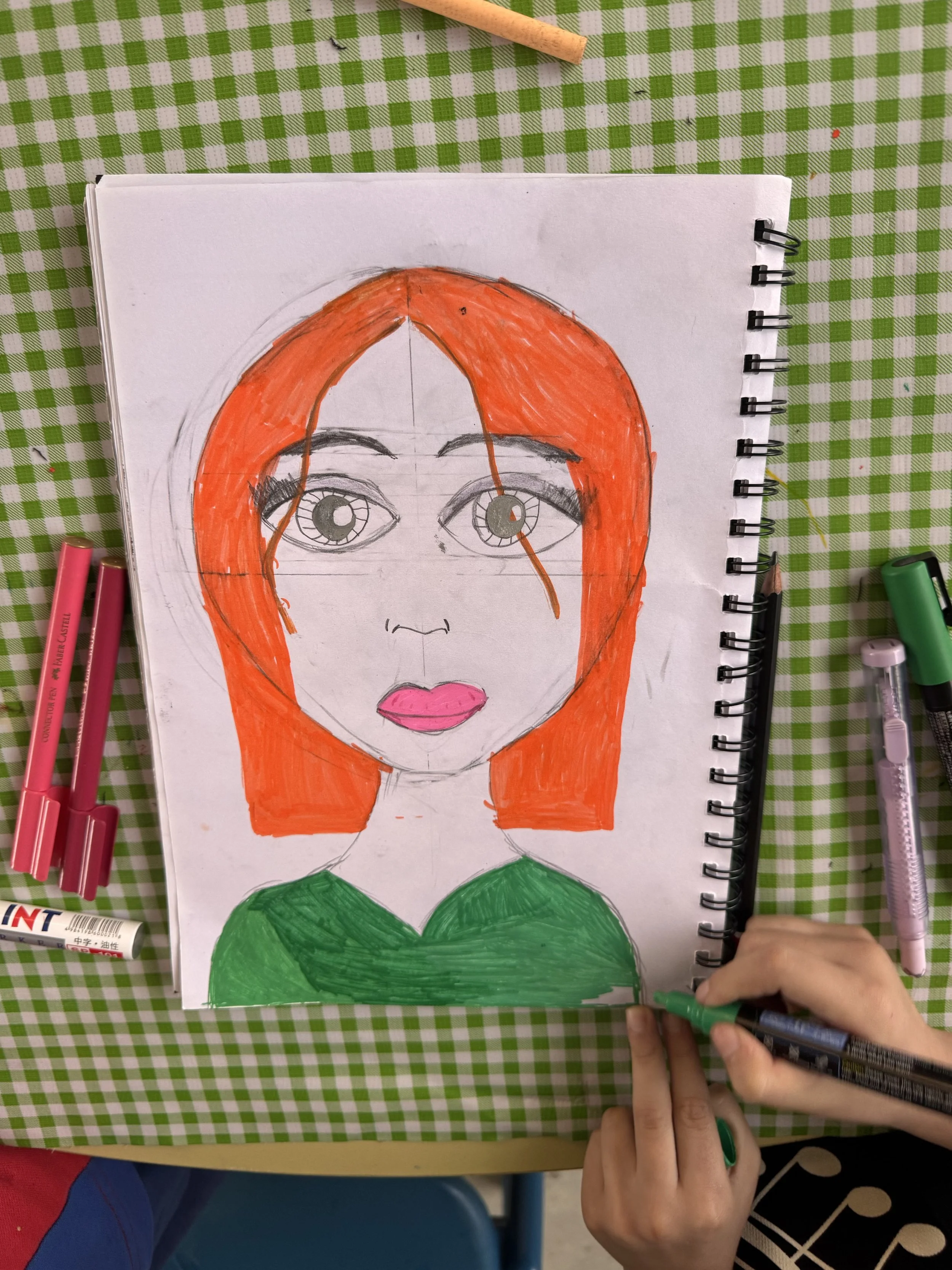 Kirstys Art & Craft Club childs drawing