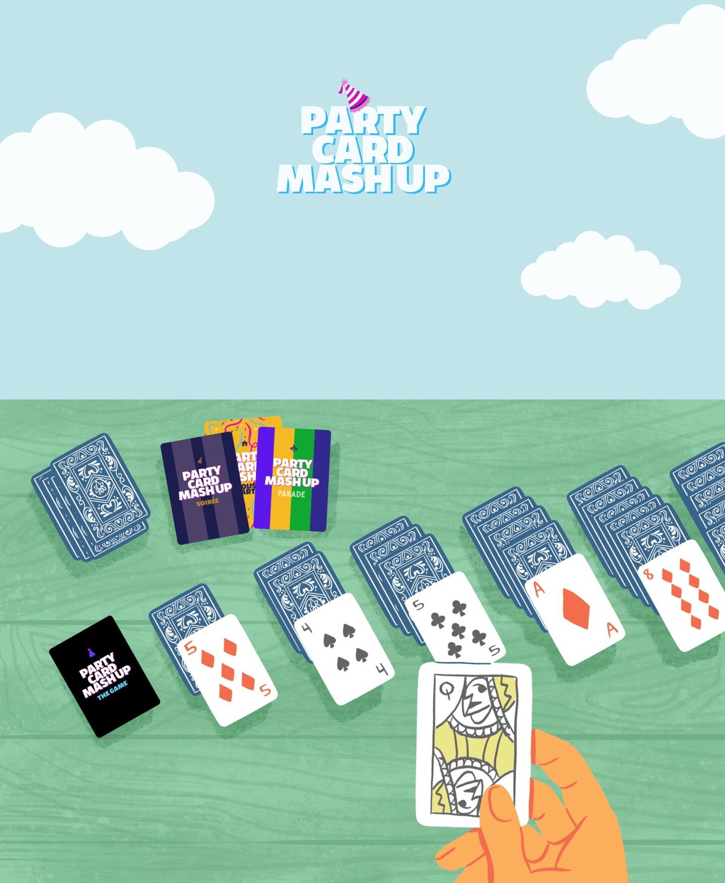 It's SPRANG time Krewe Members!

Which means sunshine, getting back outdoors, pollen, pollen, and pollen. But also a time to reconnect with your friends and loved ones over rounds of Party Card Mash Up games! But we are not alone - more games have jo