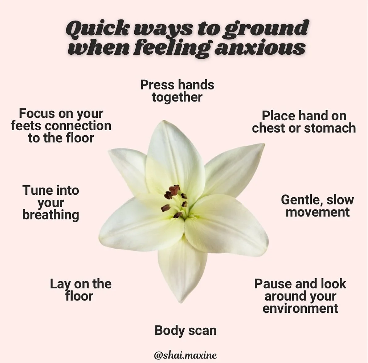 First, save this for when you&rsquo;re needing a little extra regulation support 🌷

When anxiety rises, having simple tools to help your body settle can make a real difference. Quick regulation practices can bring a sense of safety and presence back