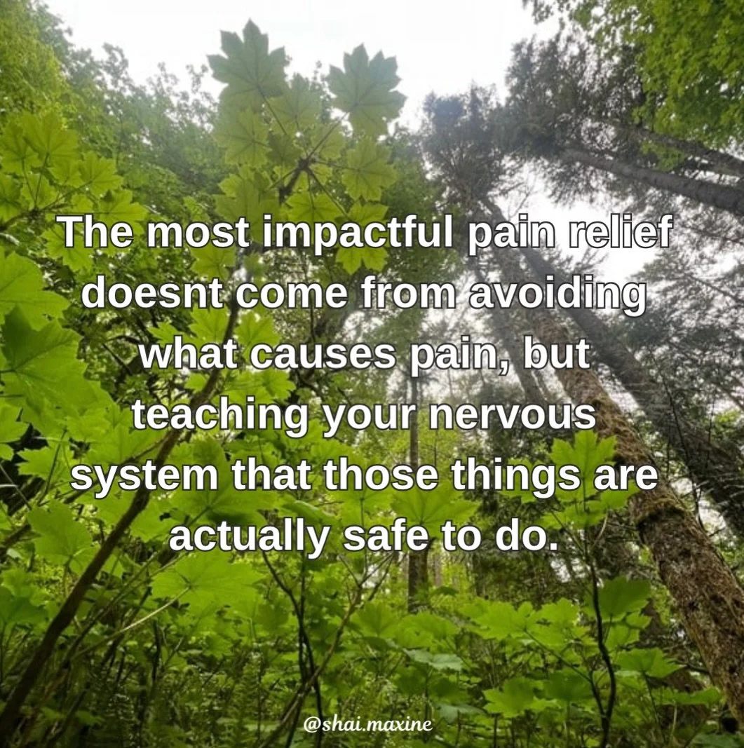 Comment &ldquo;RELIEF&rdquo; and I&rsquo;ll send you the three most important shifts I teach every client for decreasing their chronic pain and symptoms

A lot of people think pain relief comes from avoiding the movements or activities that hurt&hell