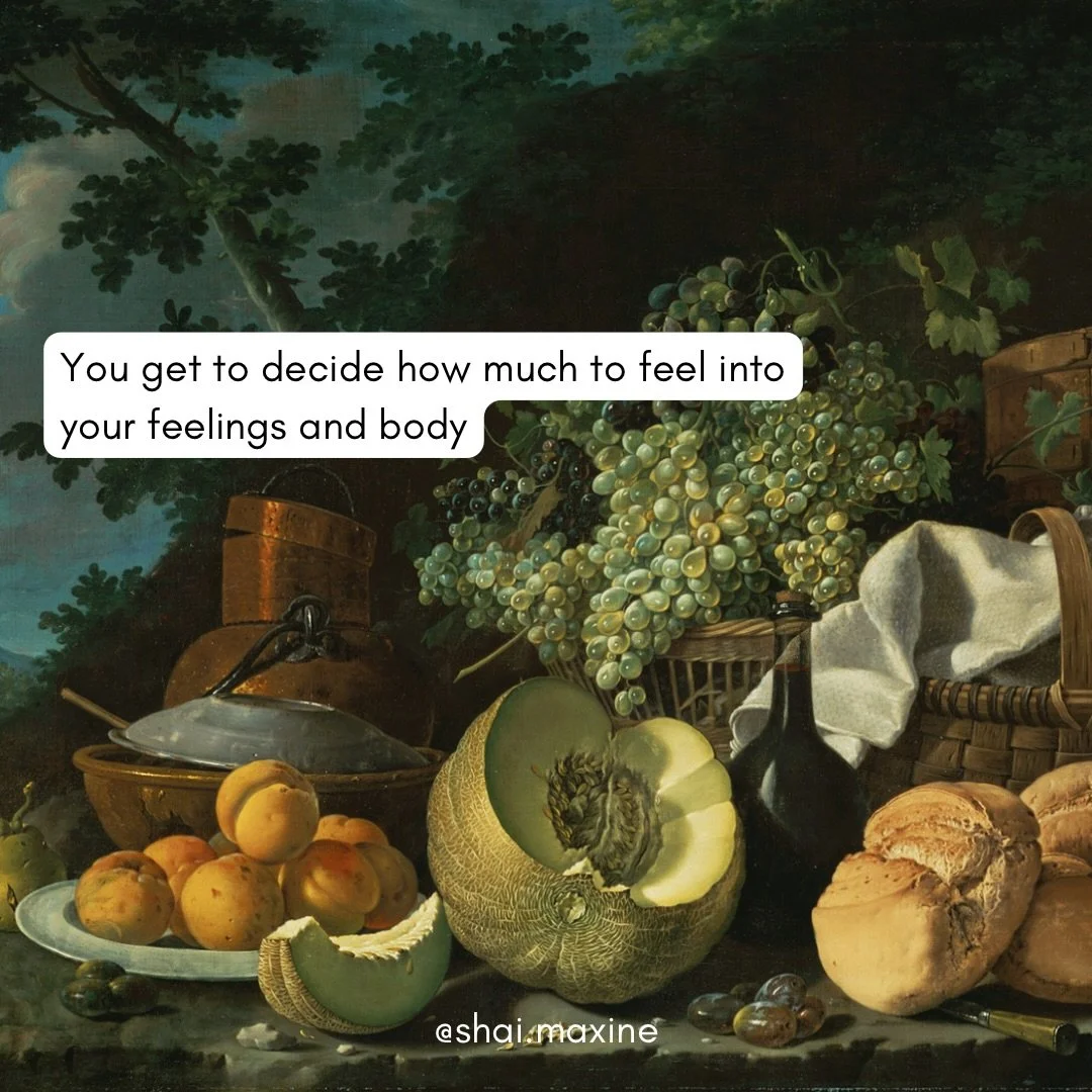 There is a magic that happens when you give yourself the autonomy to connect with the capacity that you have 🪄 

There is so much healing and power in remembering we have choice