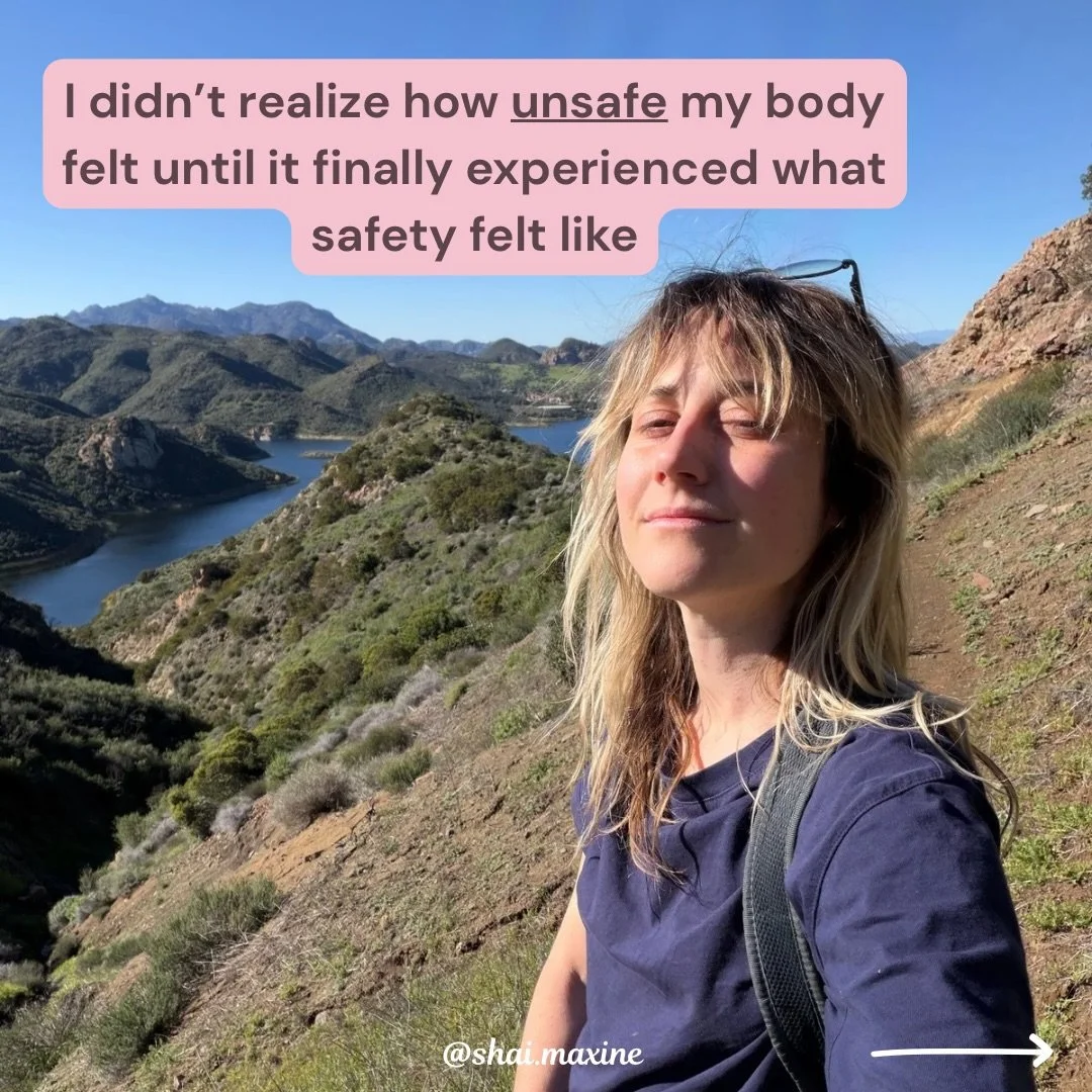 Comment WORKSHOP to save your spot for &ldquo;the art of feeling safe and finding joy&rdquo; 🪷

The way that we experience safety changes everything.

Not because it &ldquo;fixes&rdquo; you but because it gives your nervous system the conditions it 