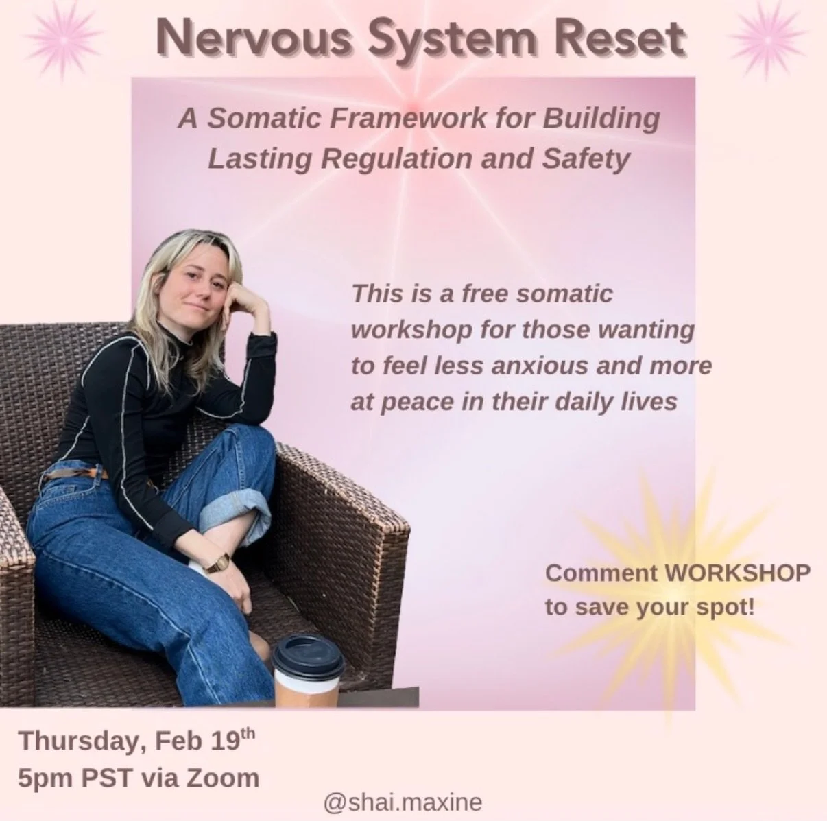 If you&rsquo;re tired of &ldquo;knowing&rdquo; what helps but not able to access it when you need it most..

If your body feels like it&rsquo;s always on edge, in a thought spiral or anxious&hellip;

If feeling into joy, presence, peace and calm feel