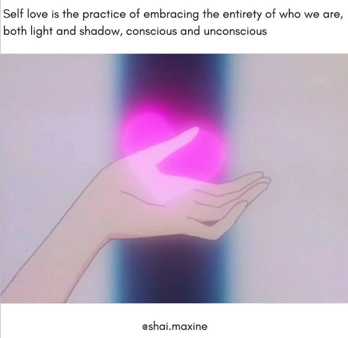 Comment &ldquo;workshop&rdquo; to join me for my free class &ldquo;Nervous System Reset&rdquo; 

How do you show yourself love? Let me know in the comments below 🩵

Love is a transformative force that encompasses more than just romantic attraction. 