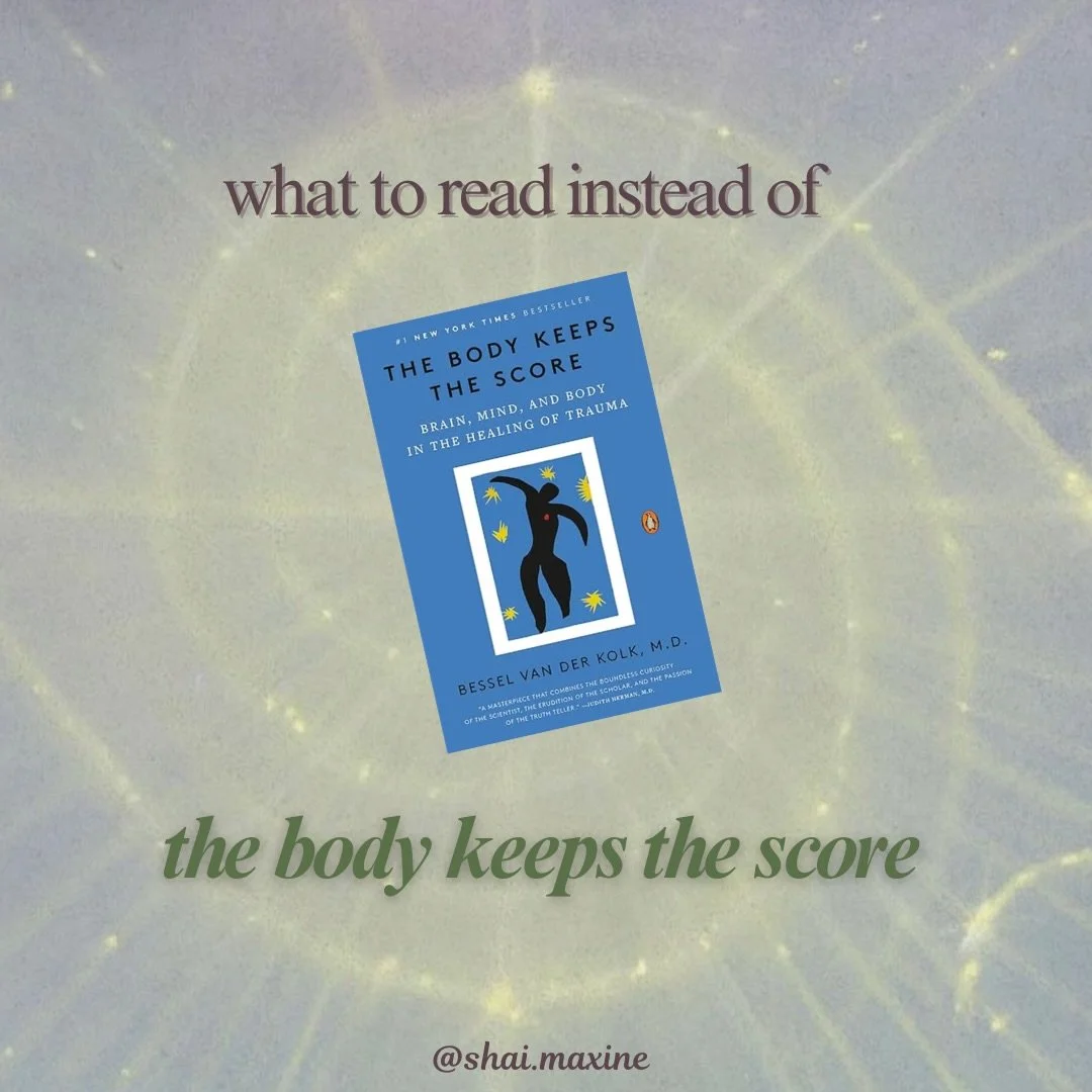 Which of these have you read? And what book would you add that was foundational in your own healing or understanding?

For many people, The Body Keeps the Score is the first time they encounter the idea that trauma isn&rsquo;t just something that liv