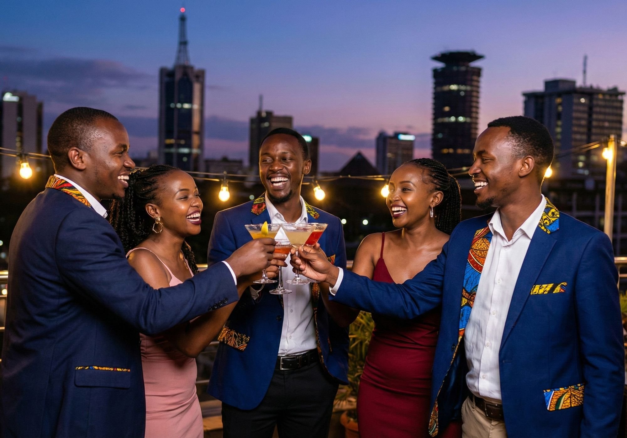 Lifestyle scene representing living and working in Nairobi