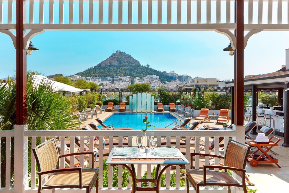 Hotel Grande Bretagne Athens Pool (Copy)