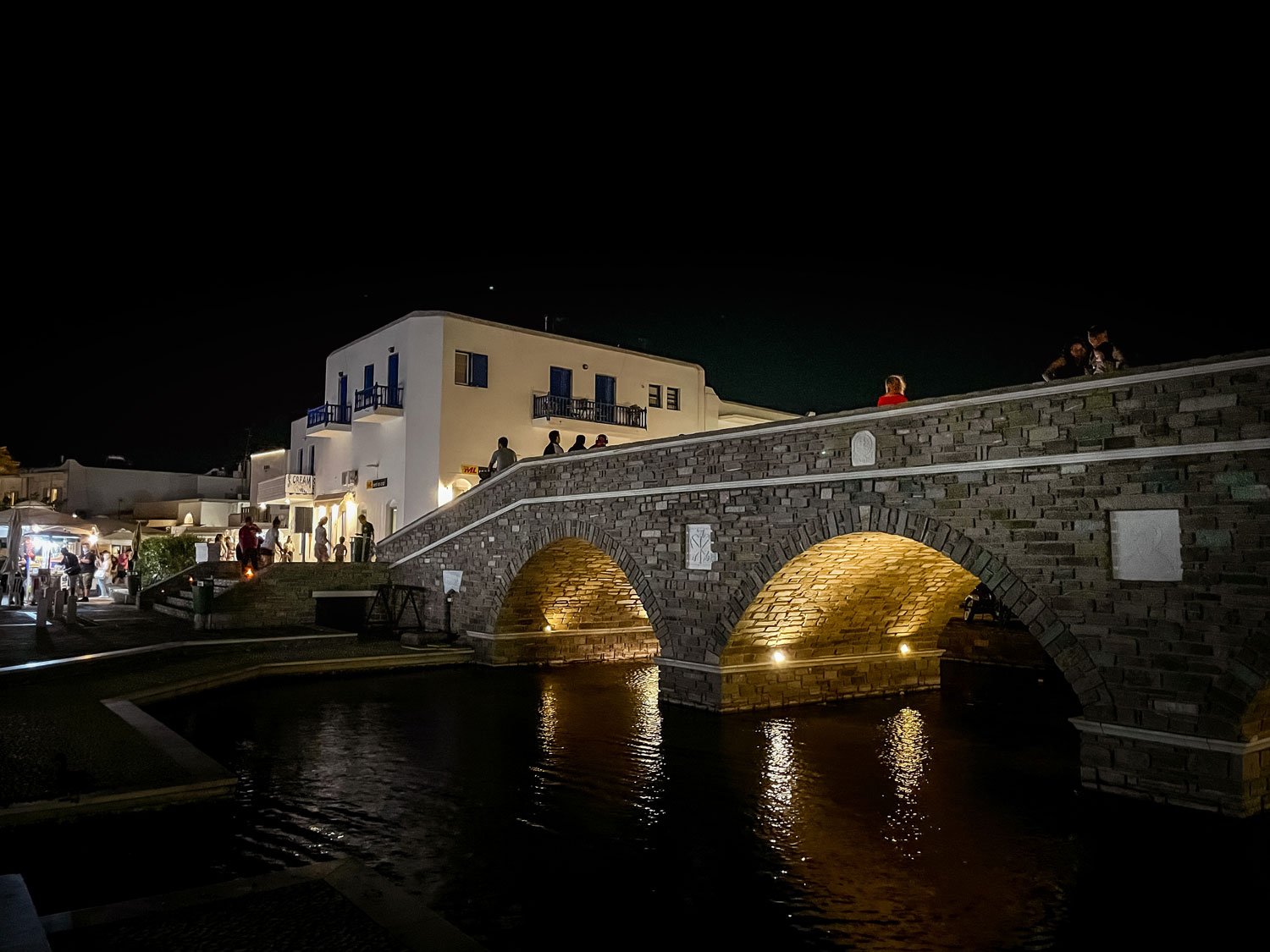 Naoussa at Night.