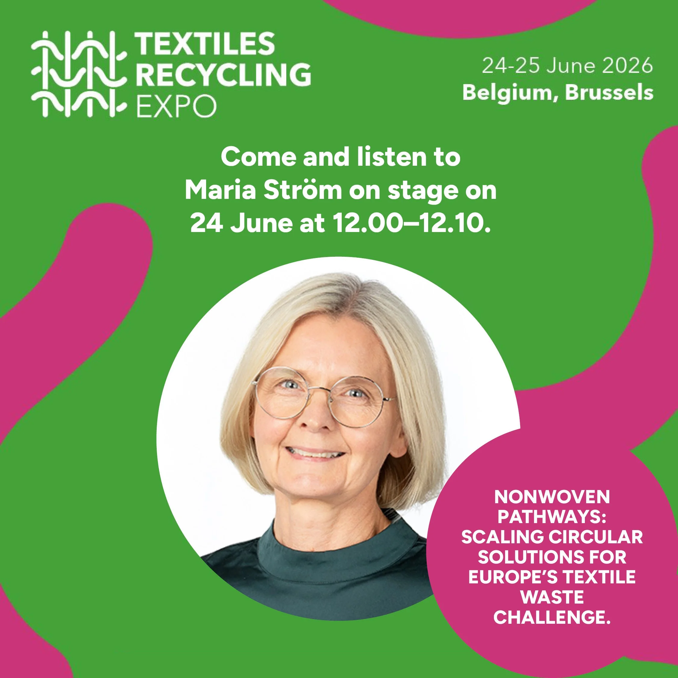 Meet The Loop Factory at Textiles Recycling Expo.