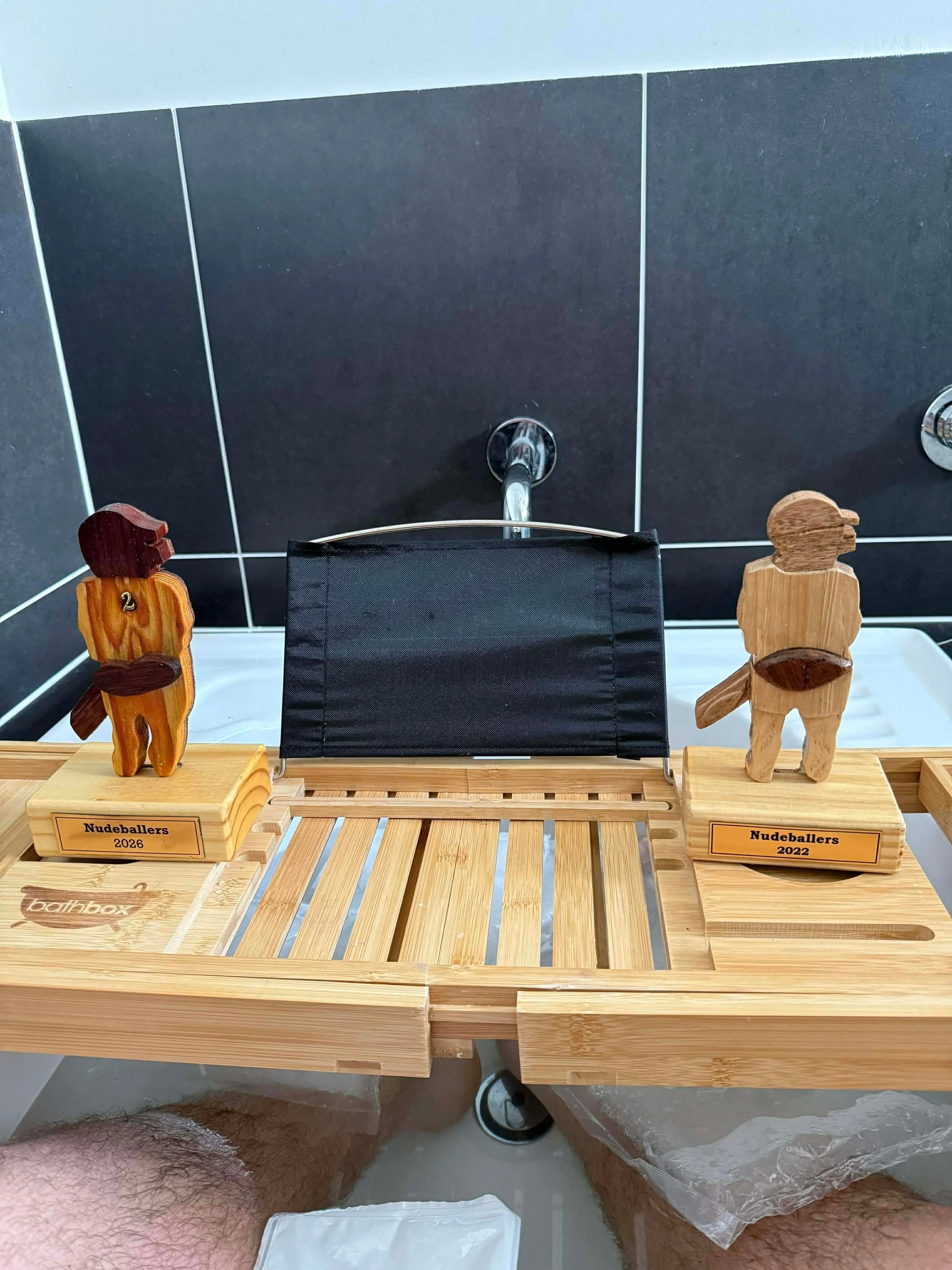 Relaxing with the Eagle trophys