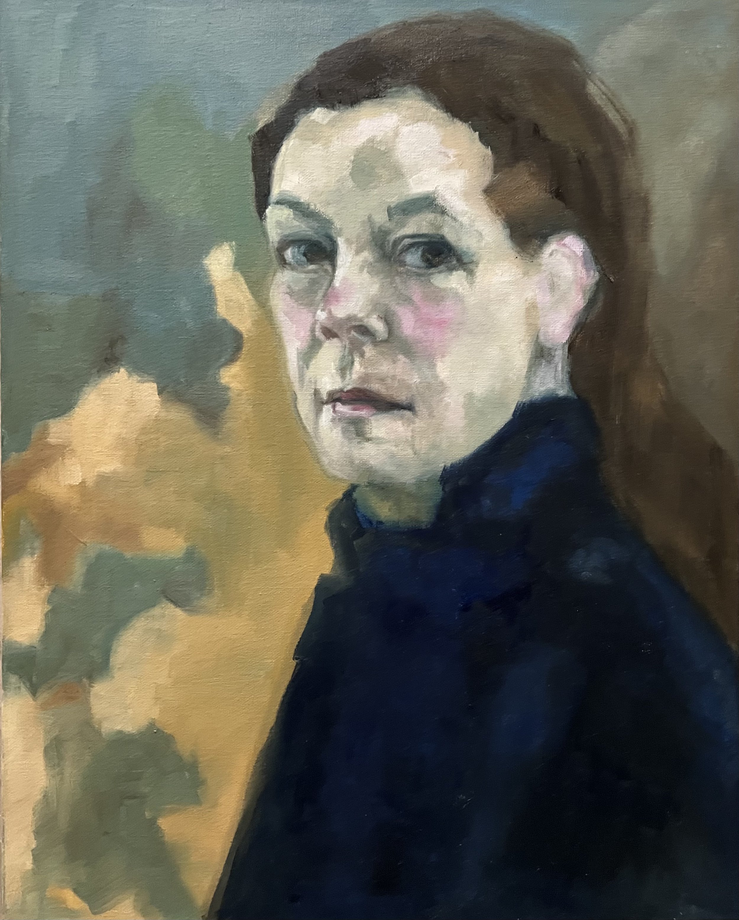 Tegenlicht (2025) I olieverf op canvas 40x50