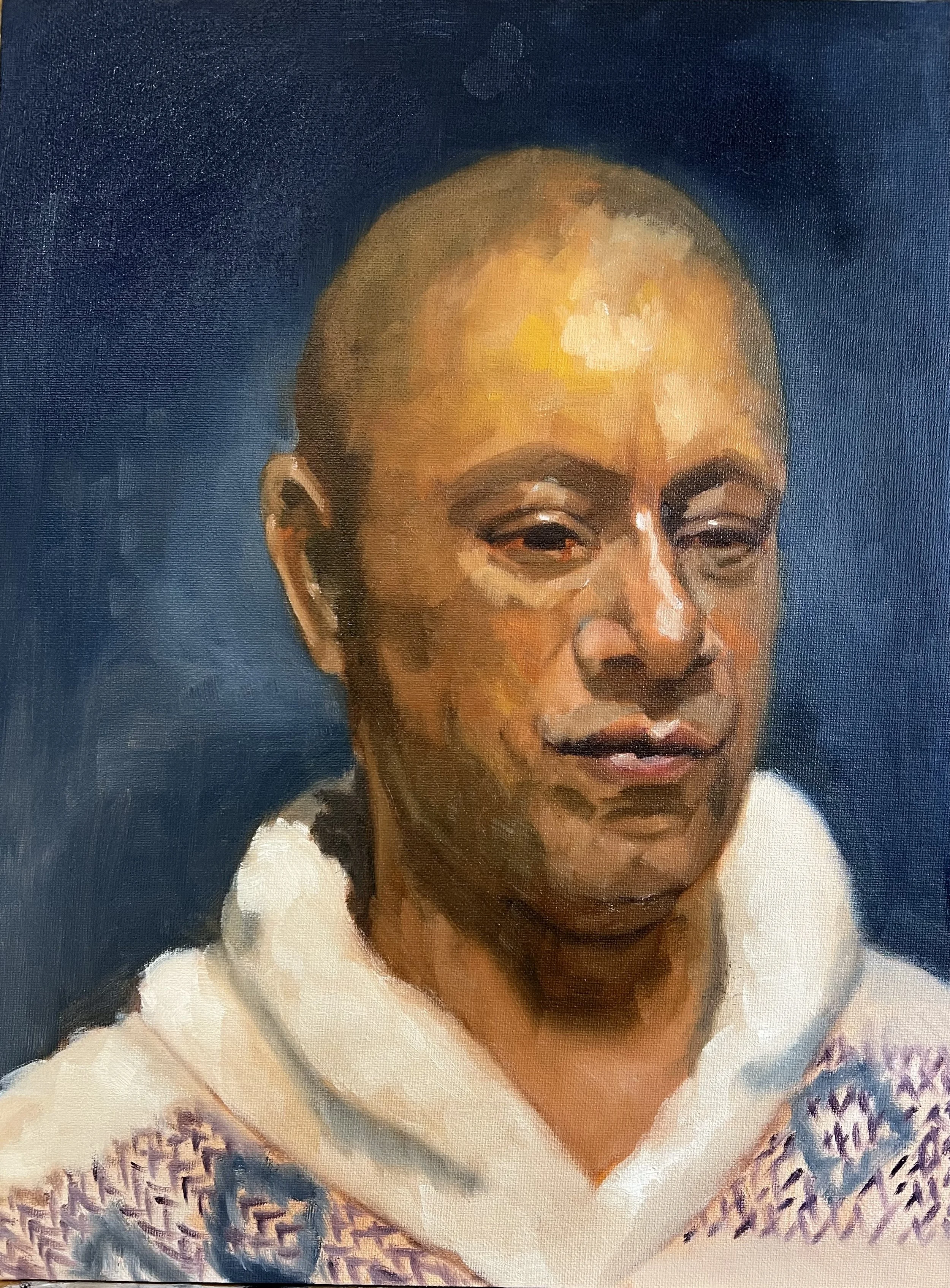 Binnenlicht  (2024) I olieverf op canvas 30x40