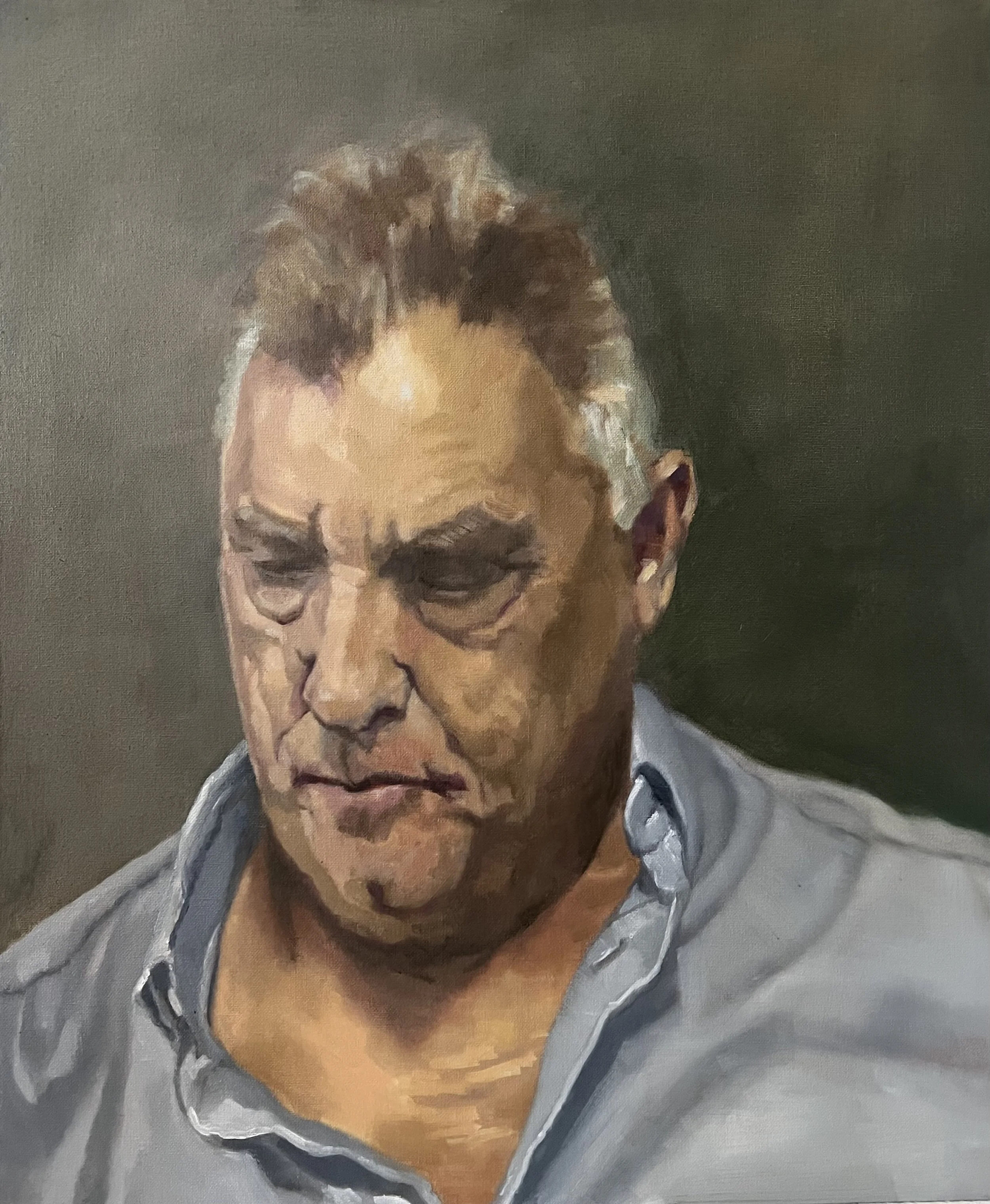 Inkeer (2026) I olieverf op canvas 50x60