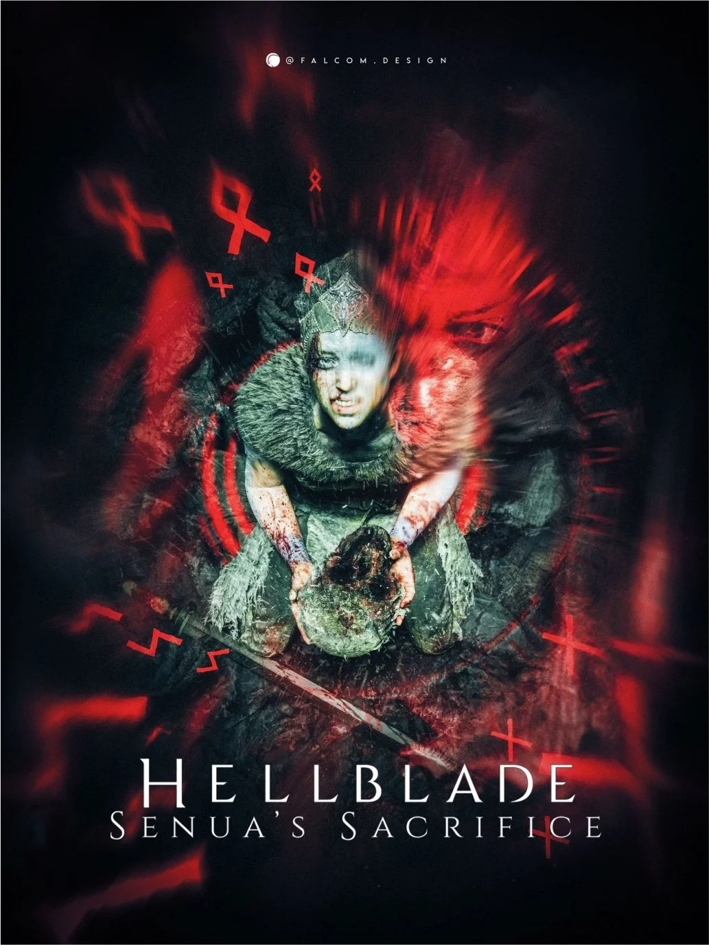 Hellblade: Senua’s Sacrifice poster.