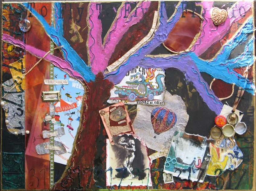 Jill assembled this collage over 20 years ago.