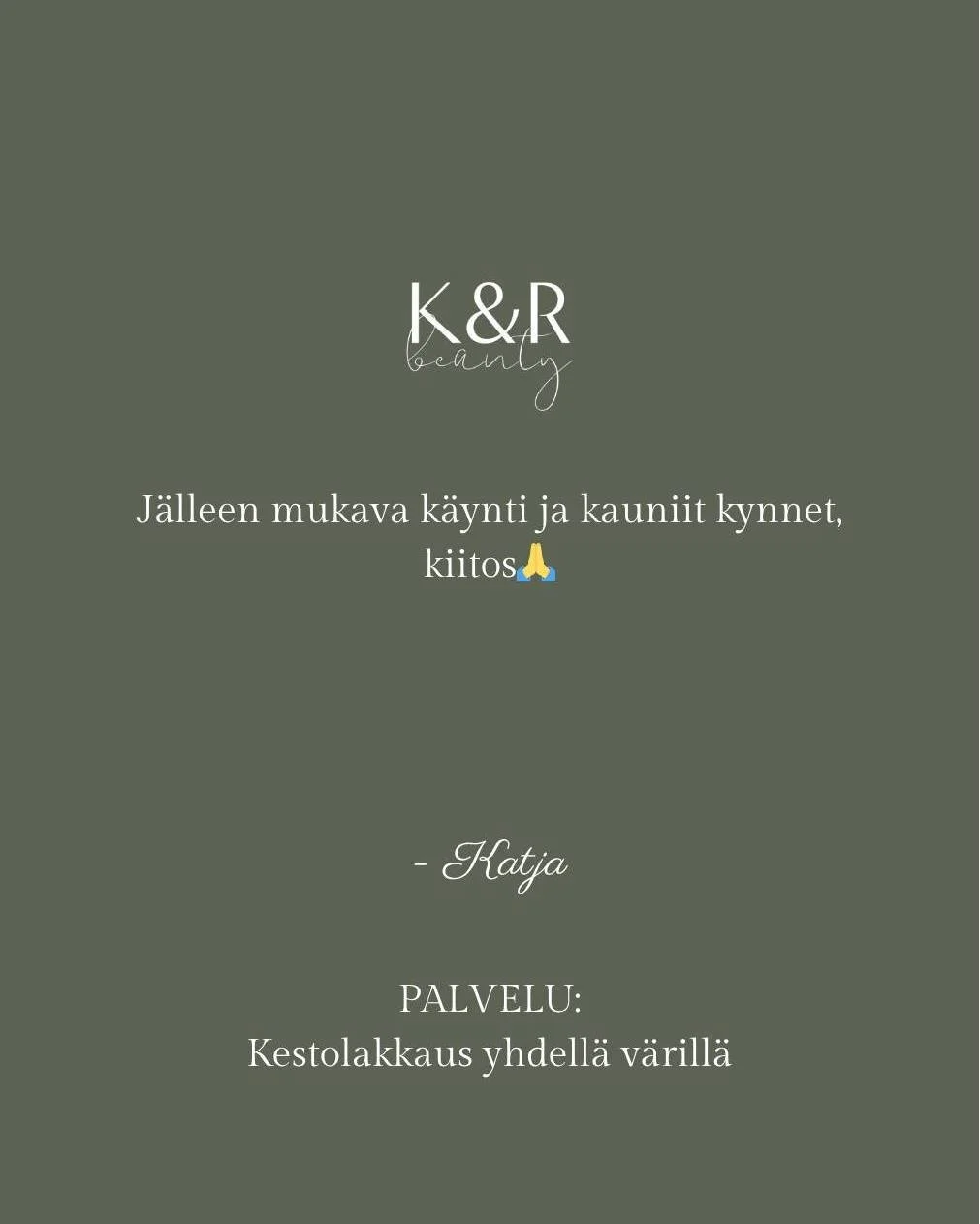 Juhlat alkavat jo paljon ennen kun ensimm&auml;inen biisi soi tai kuohuviini kaadetaan.

Ne alkavat siin&auml; hetkess&auml;, kun istut tuoliin ja annat jonkun muun huolehtia sinusta.

Olipa kyse kynsist&auml;, kampauksesta tai hemmotteluhoidosta, pi