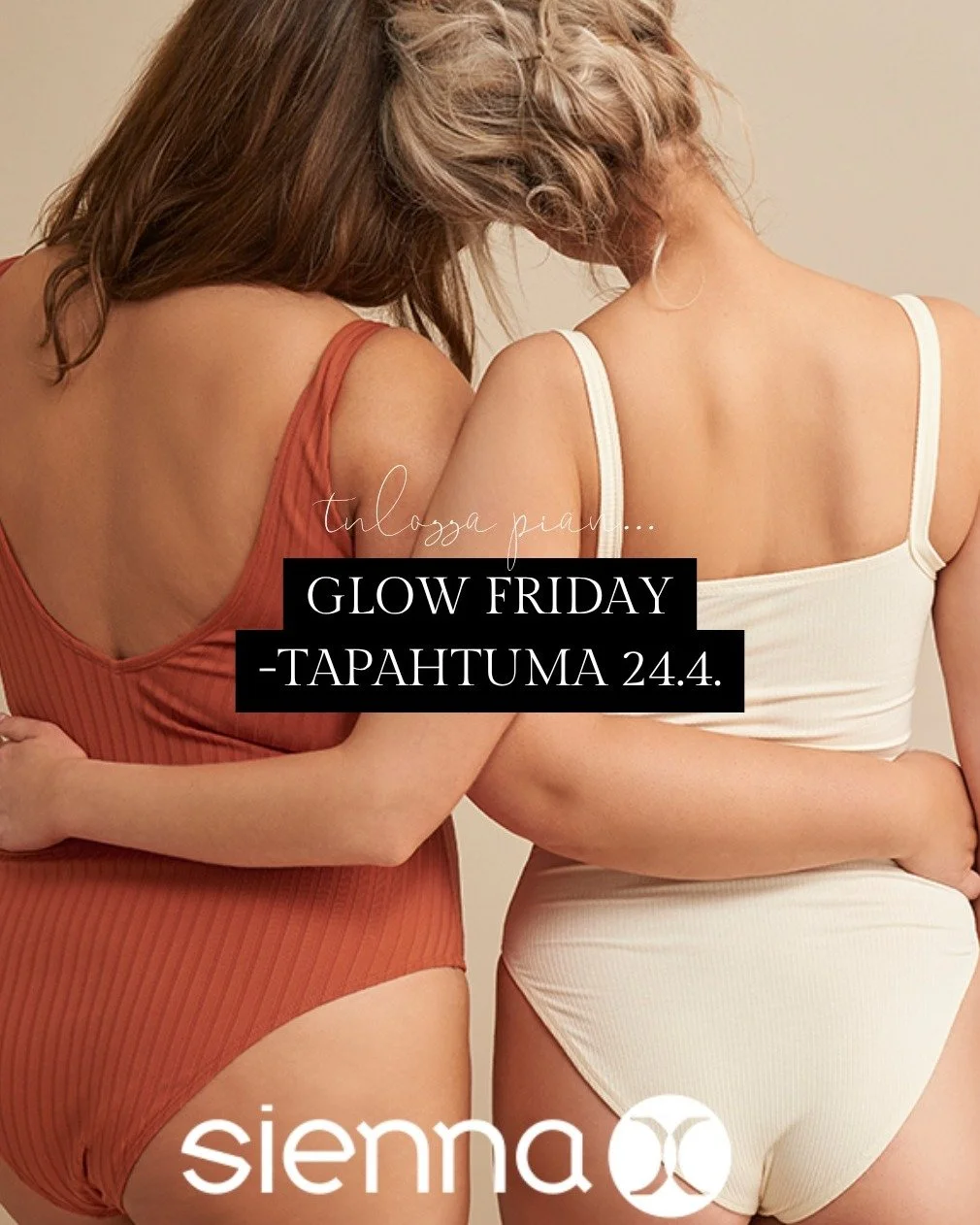 GLOW FRIDAY -varauskalenteri on nyt auki 🤎

Perjantaina 24.4. tarjoamme suihkurusketuksia erikoishintaan:
&ndash; Suihkurusketus 35&euro; (norm. 43&euro;)
&ndash; Suihkurusketus kahdelle 65&euro; (norm.74&euro;)
&ndash; Sienna X itseruskettavat -20%