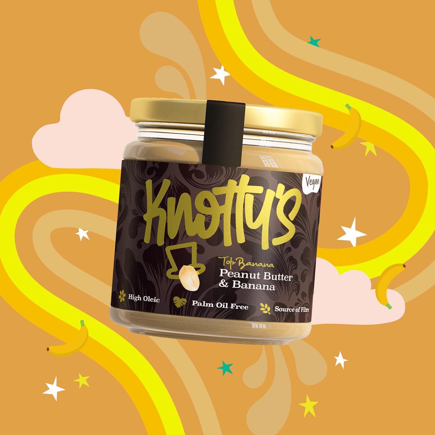 🍌 Top Banana 🍌 

A tropical taste tornado, this is a nut butter like you've never tasted 😋

Roasted peanuts deliciously dance with sweet banana chips and coconut cream flakes for a truly tantalising treat 💛 

Shop online at Knottys.co.uk shopping