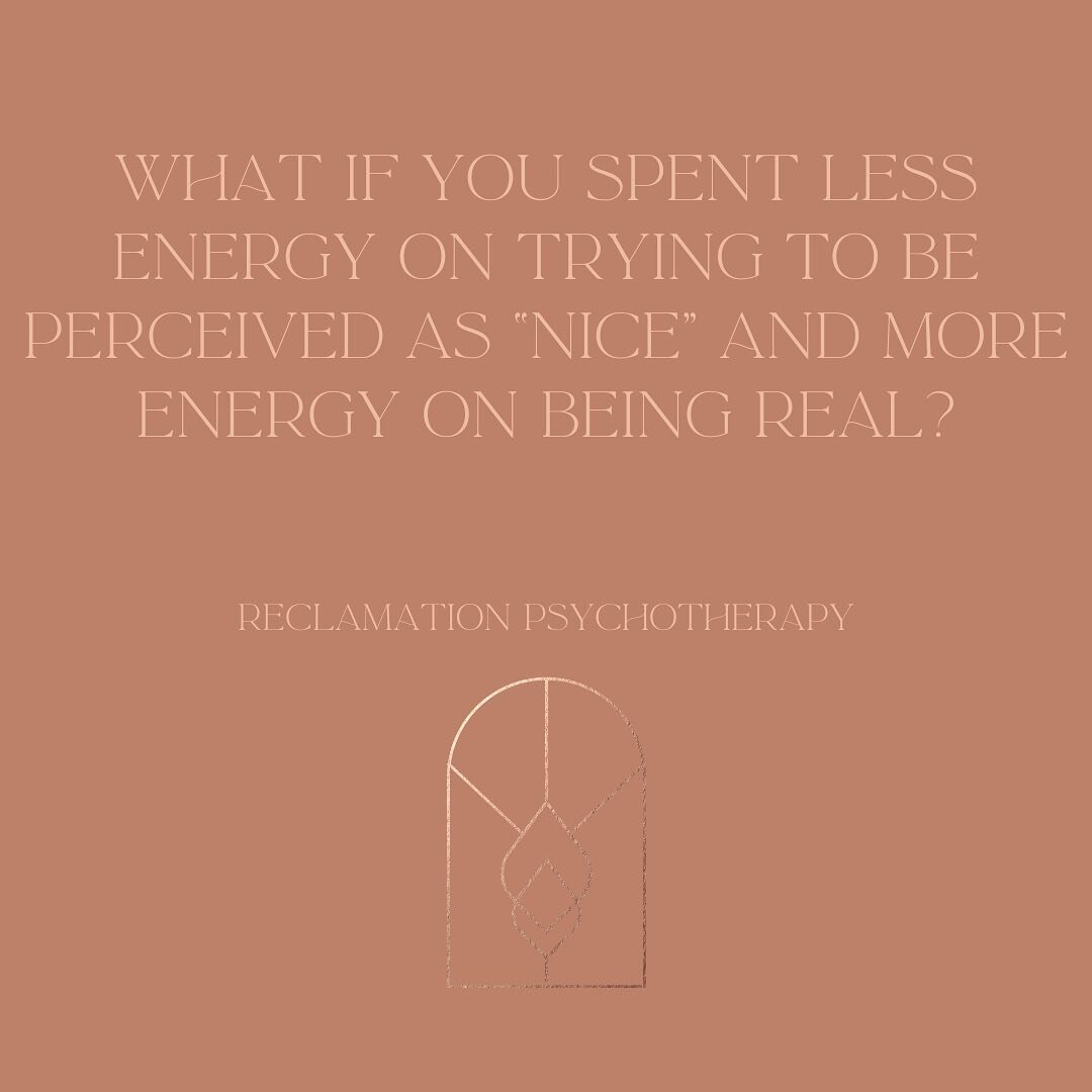 Something magical happens when we stop putting all our energy into manipulating how others see us. (Manipulate might seem like a strong word to use in this context, however, I believe this is what we are doing by attempting to control how others perc