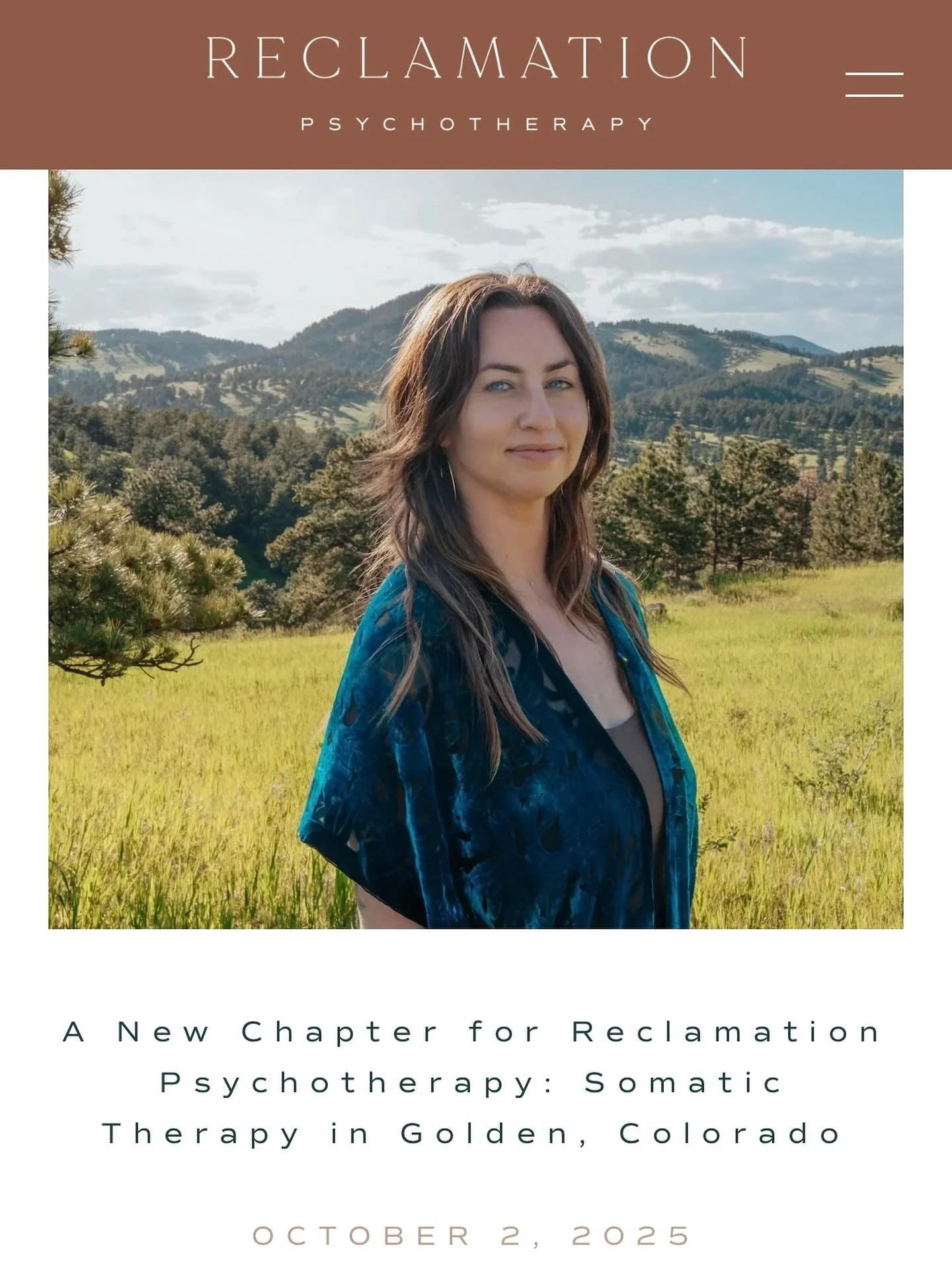 New blog post up on the shift in my practice and my approach to working with clients. Here&rsquo;s a preview:

 &ldquo;My process is rooted in transpersonal somatic therapy &mdash; a whole-person approach that honors mind, body, and spirit. I don&rsq