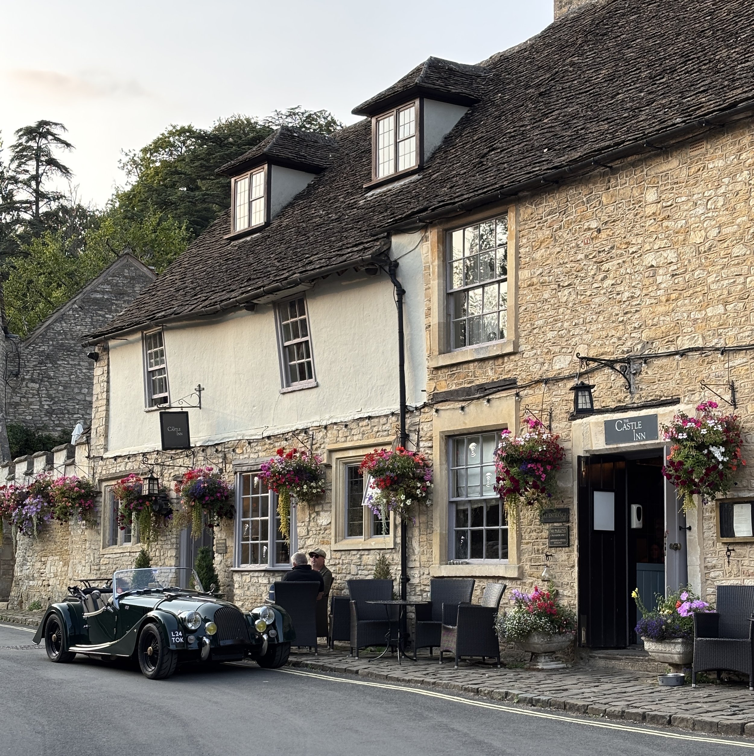 The Castle inn - middag